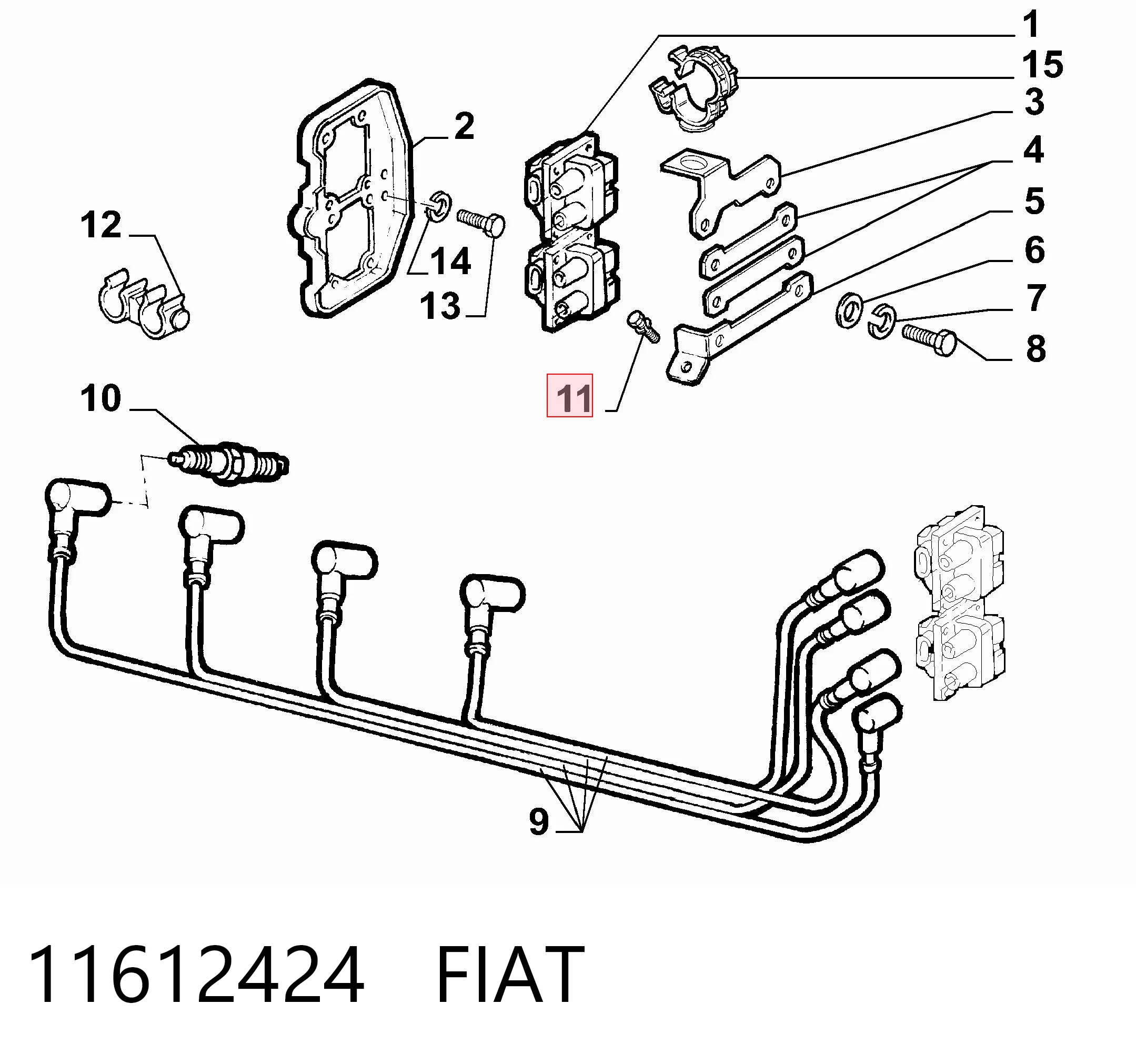 11612424 Fiat/Alfa/Lancia