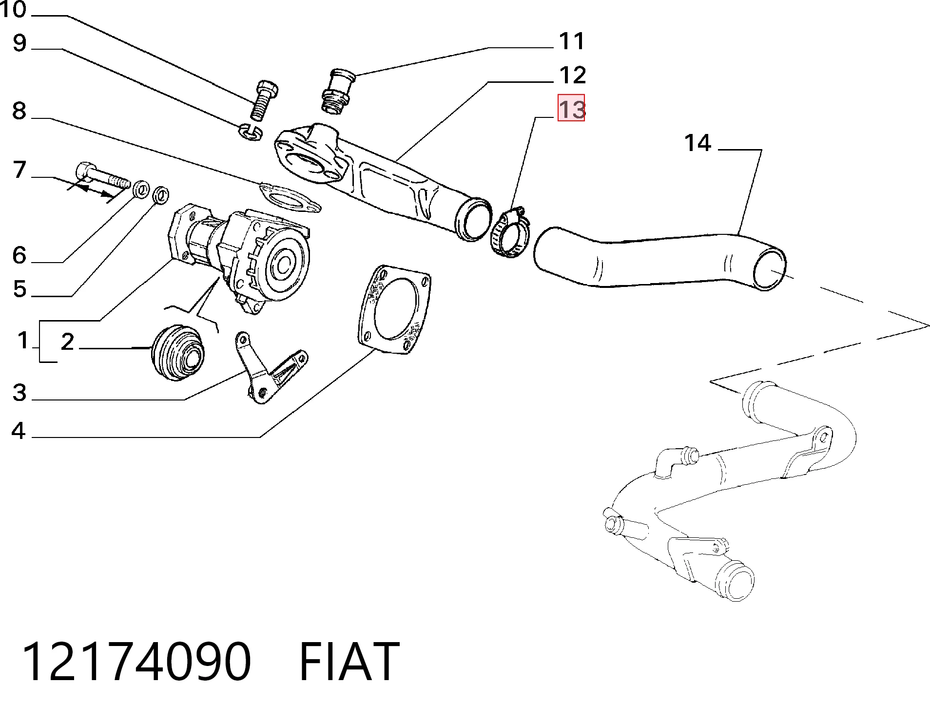 12174090 Fiat/Alfa/Lancia