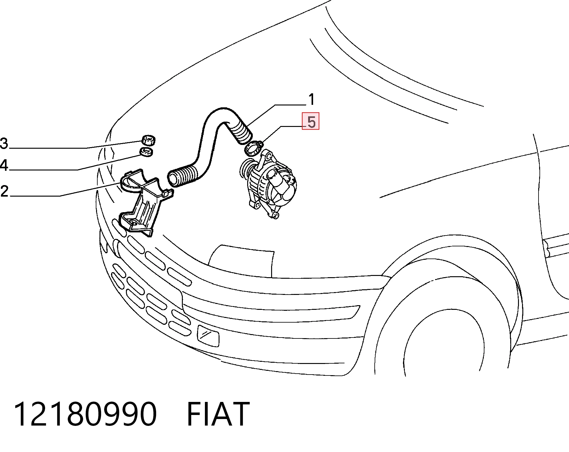 12180990 Fiat/Alfa/Lancia