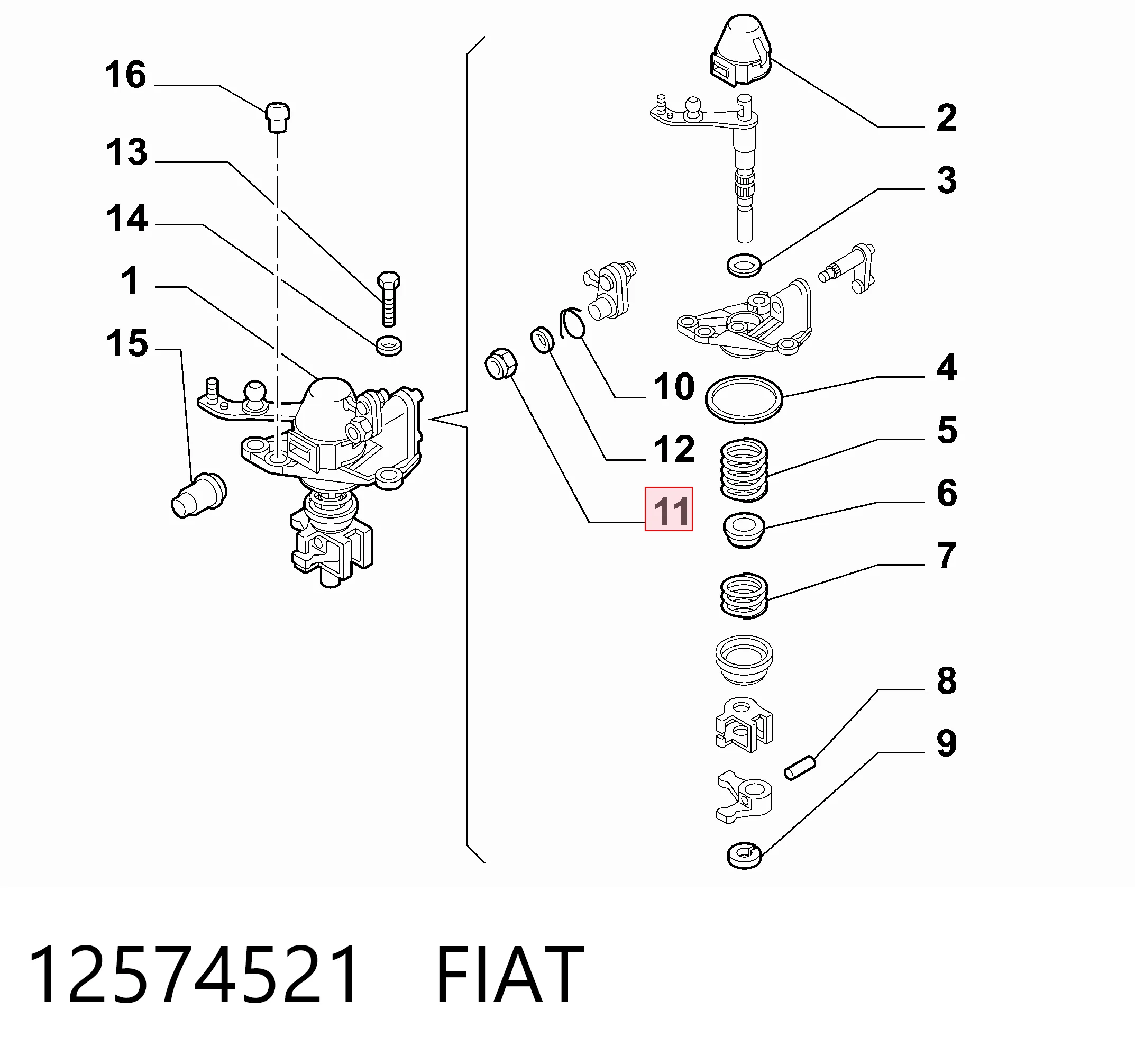  para Fiat Bravo  (182)