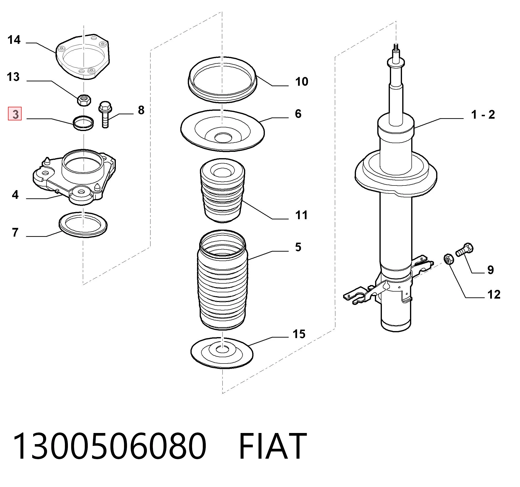 1300506080 Fiat/Alfa/Lancia