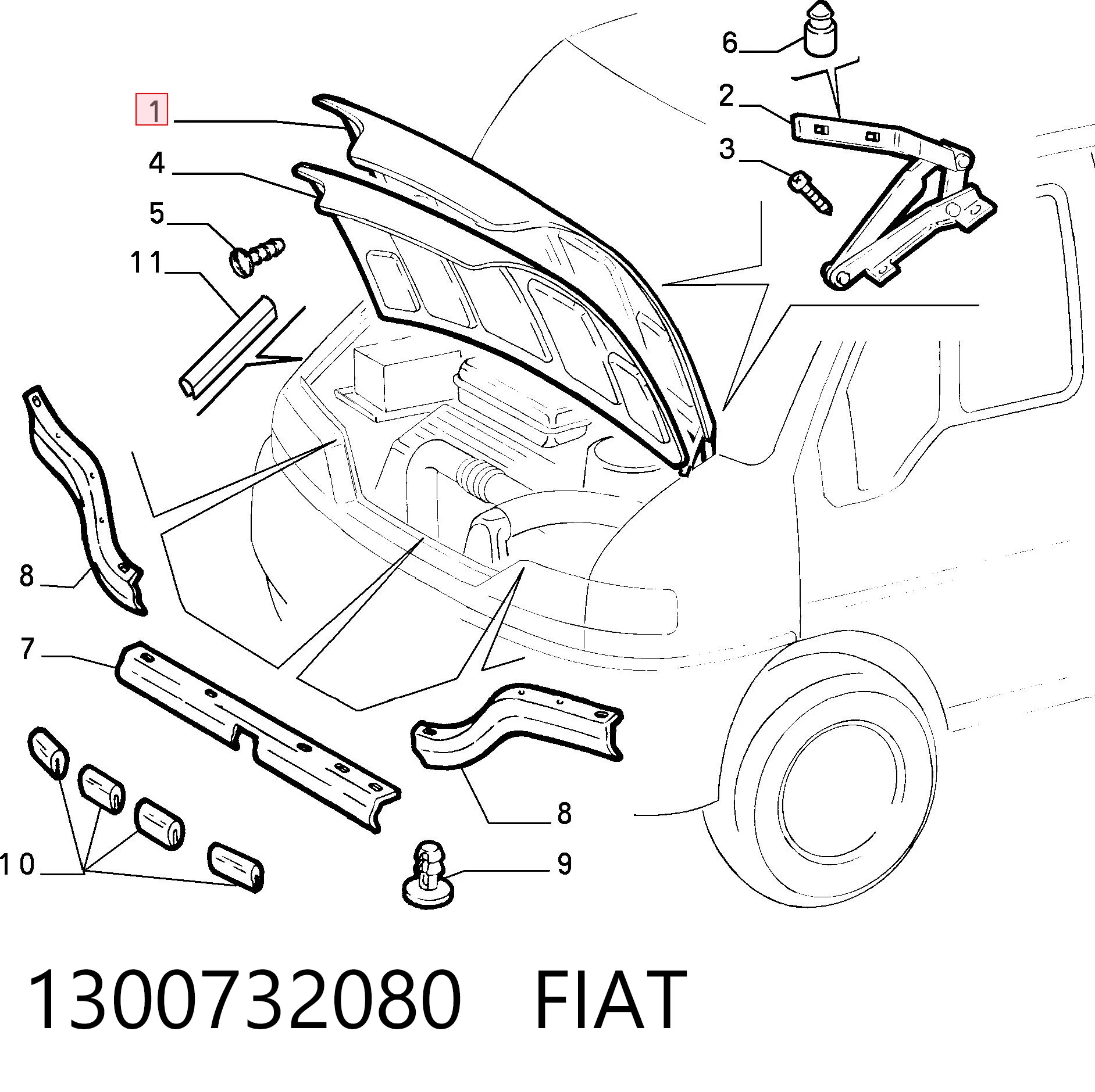 Capota para Fiat Ducato II 230L