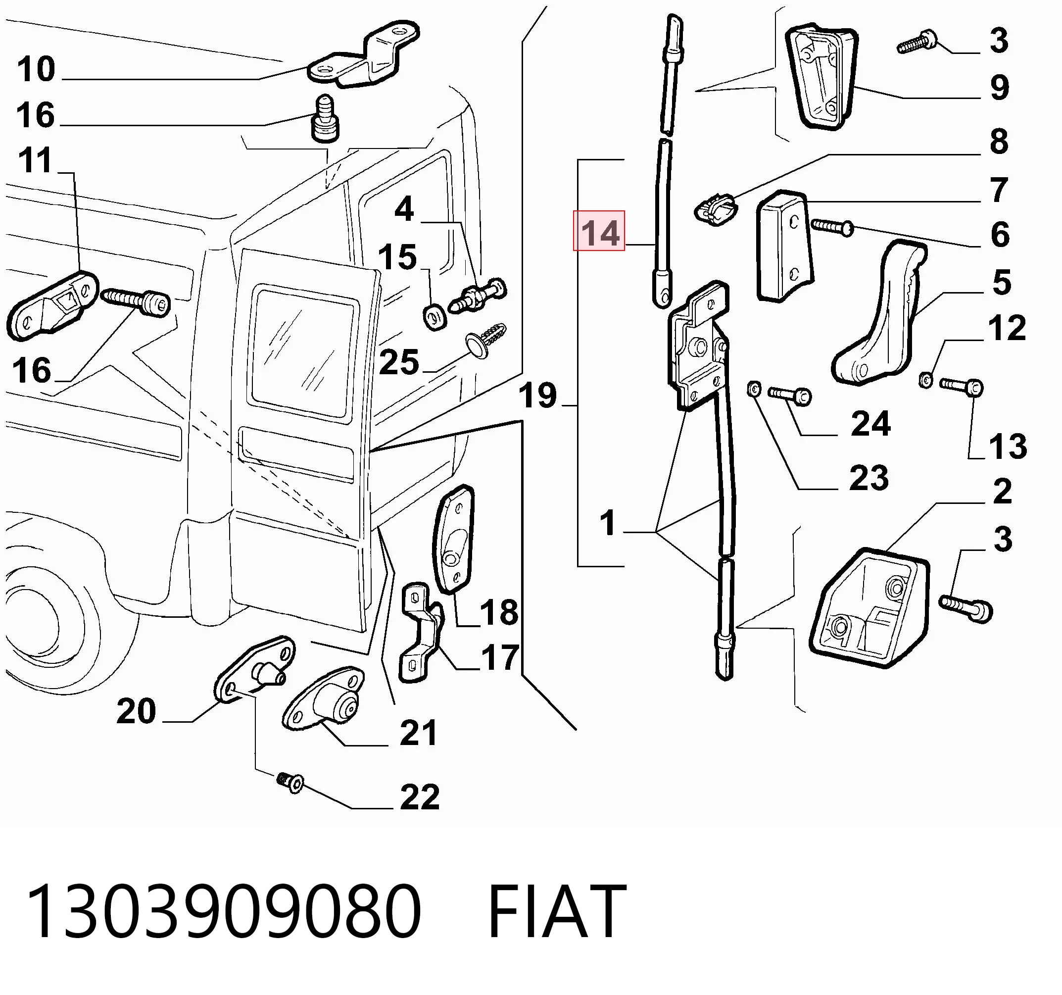 1303909080 Fiat/Alfa/Lancia