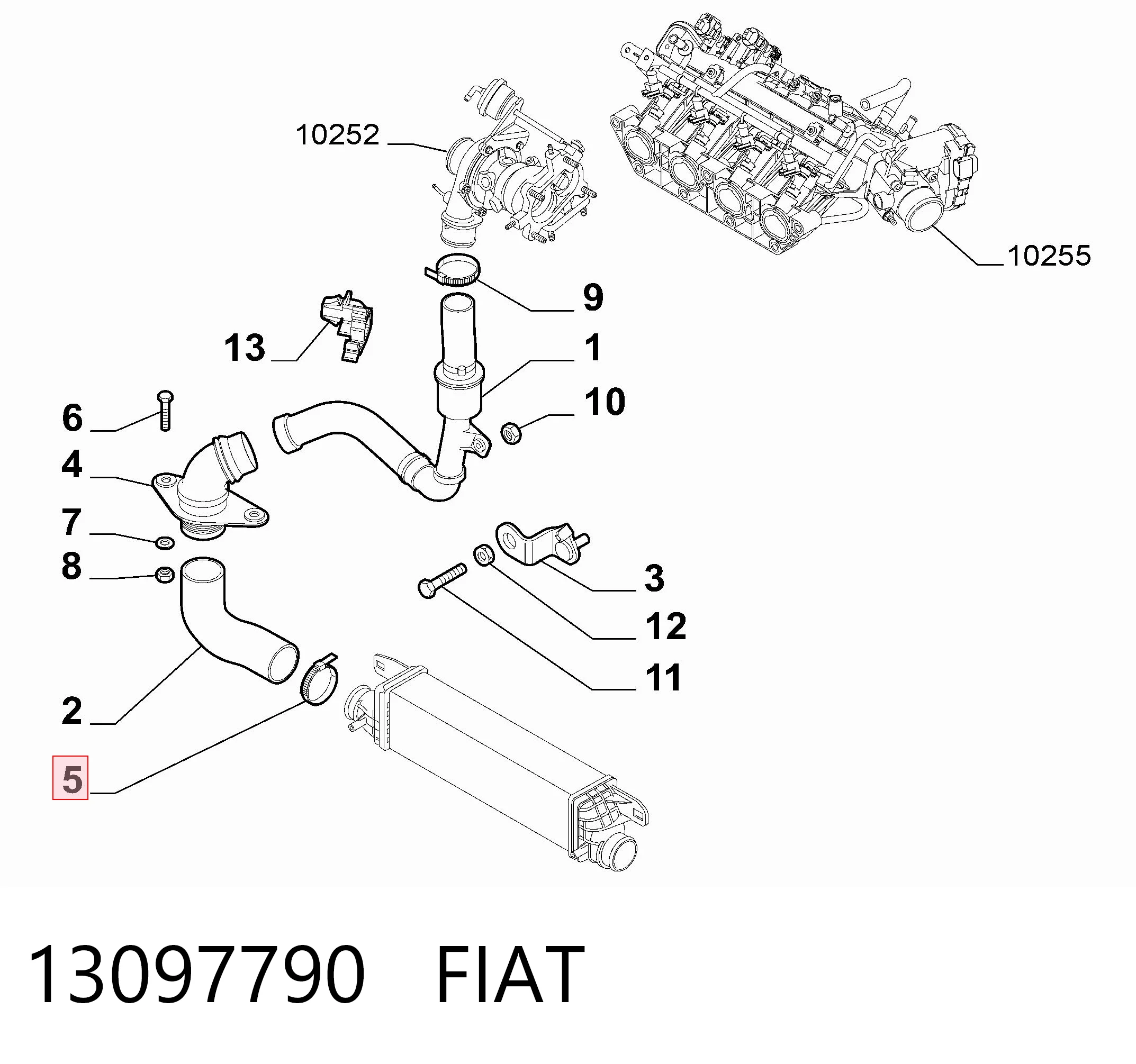 13097790 Fiat/Alfa/Lancia