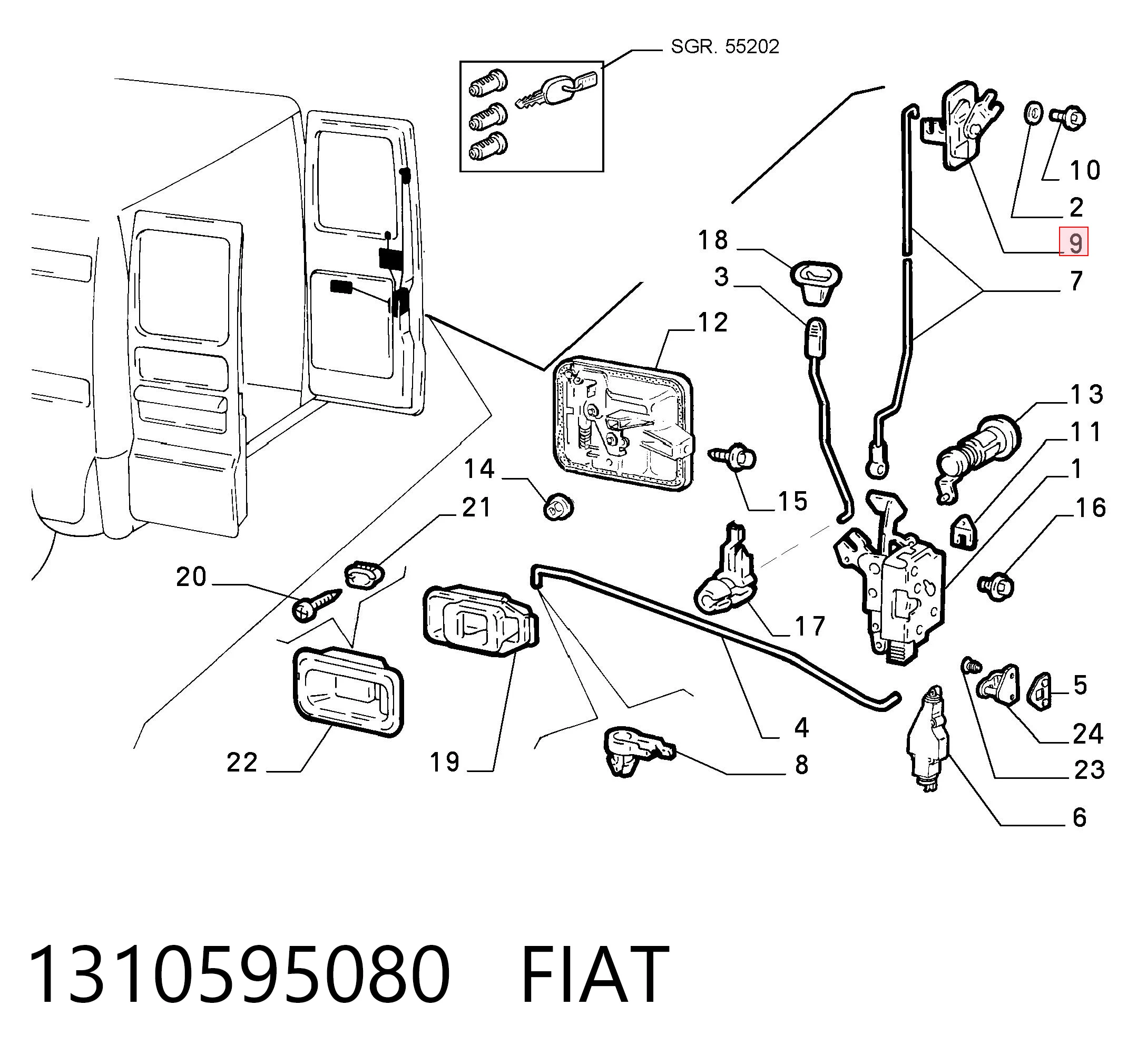 1310595080 Fiat/Alfa/Lancia