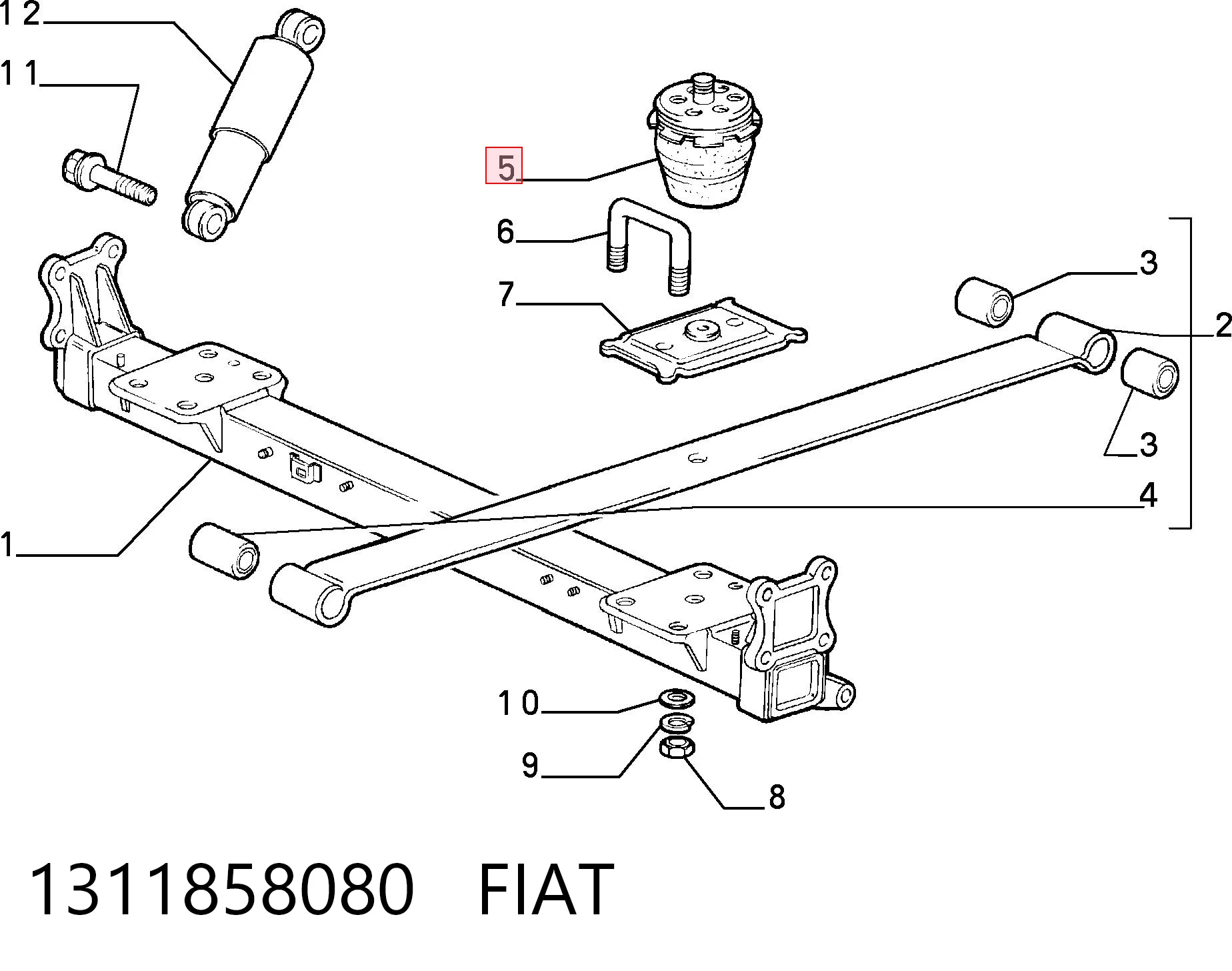 1311858080 Fiat/Alfa/Lancia