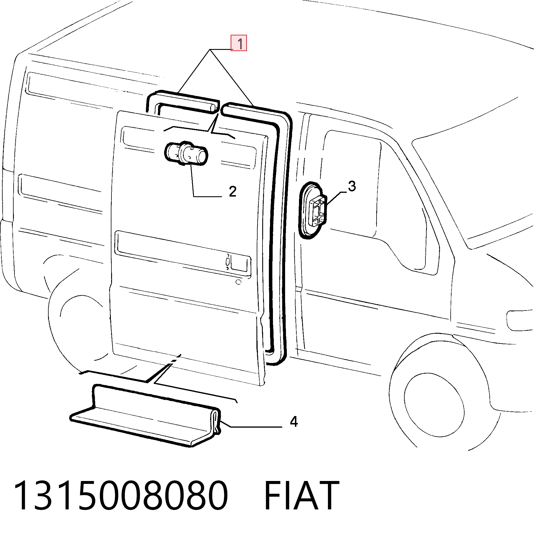 1315008080 Fiat/Alfa/Lancia