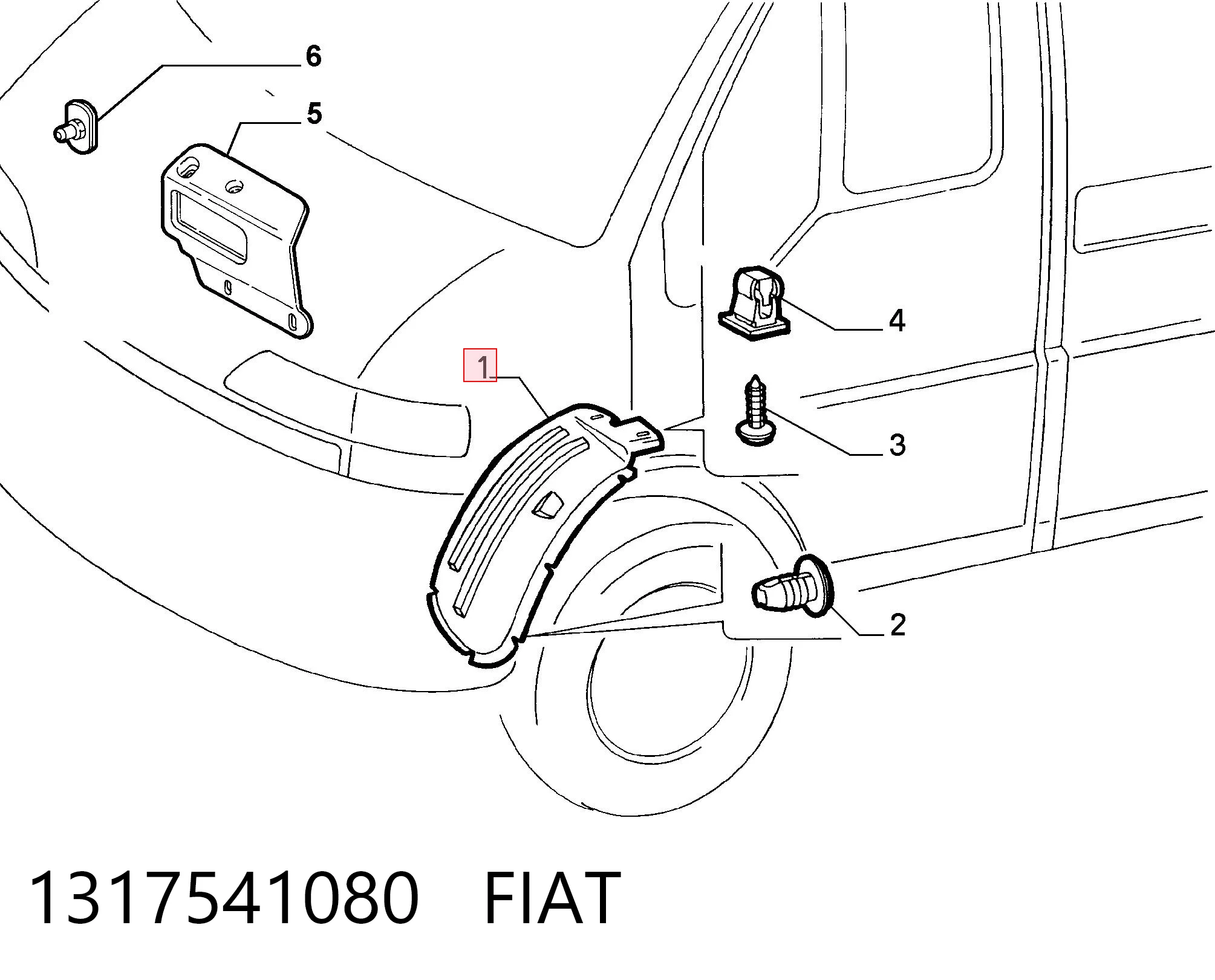 Guarda-barras direito do pára-lama dianteiro Fiat Ducato preço, a partir de 15,48 USD