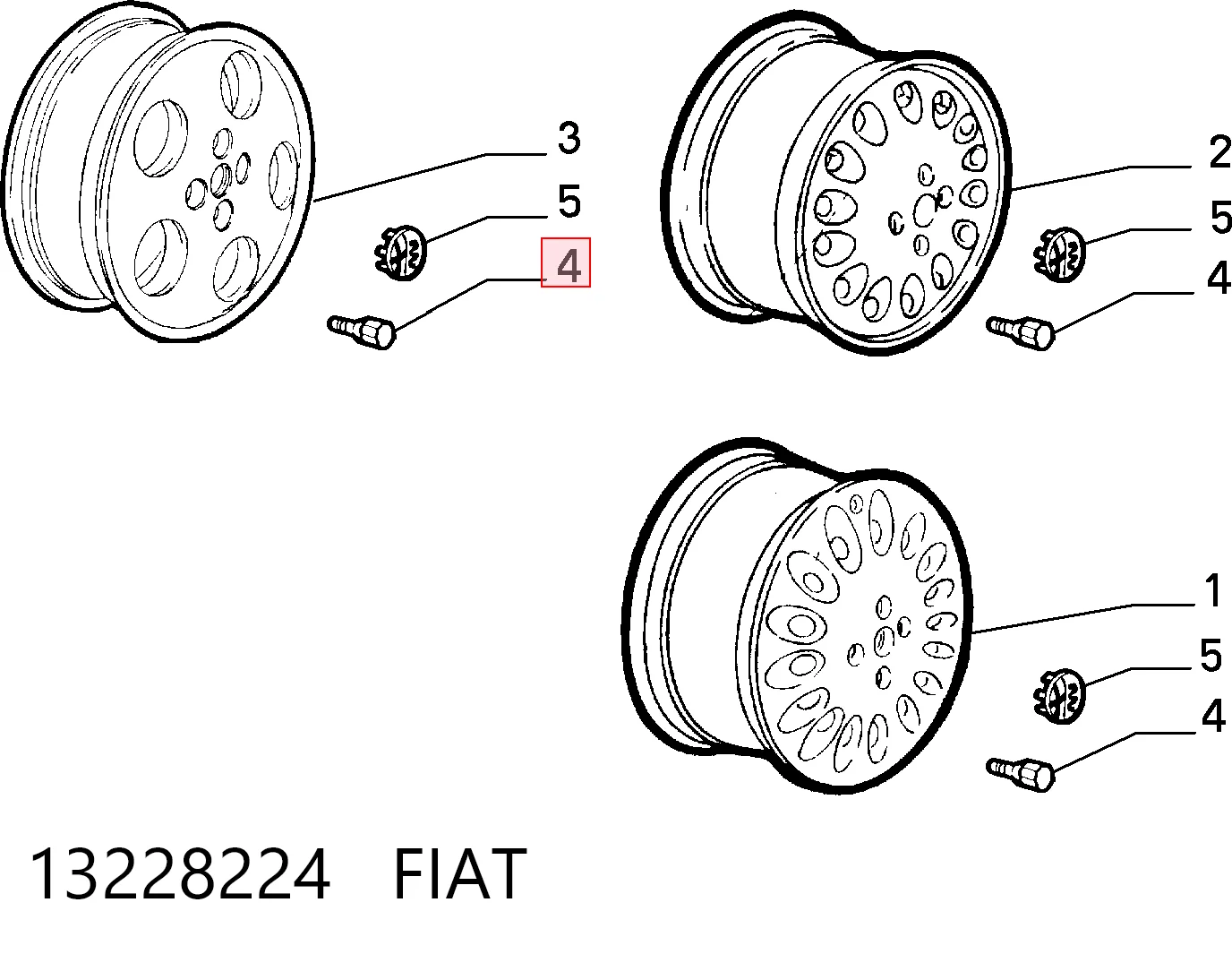 13228224 Fiat/Alfa/Lancia