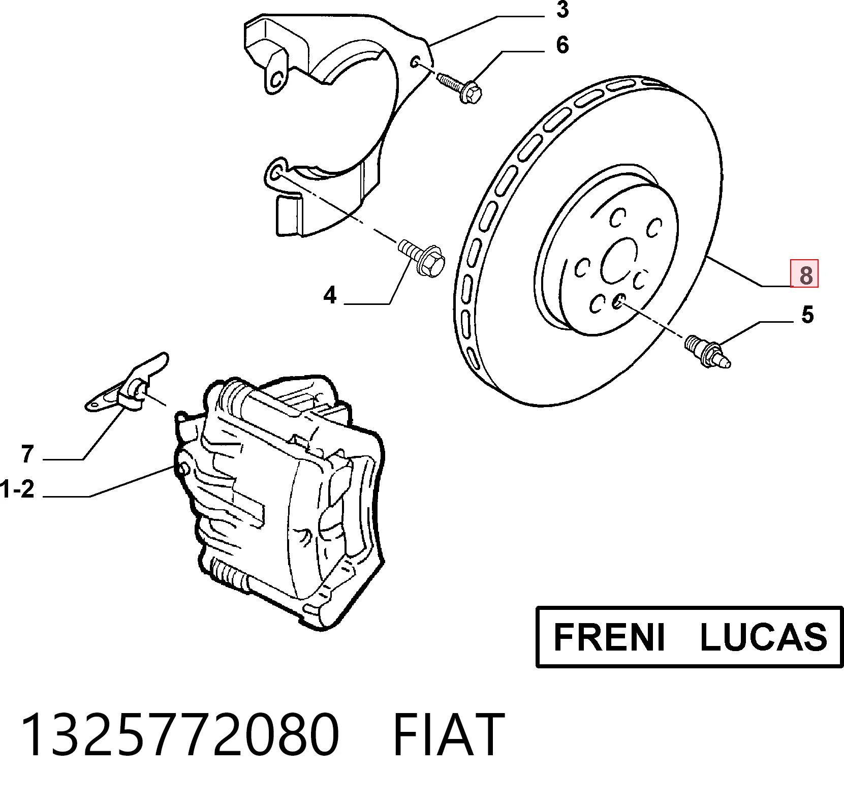 1325772080 Fiat/Alfa/Lancia
