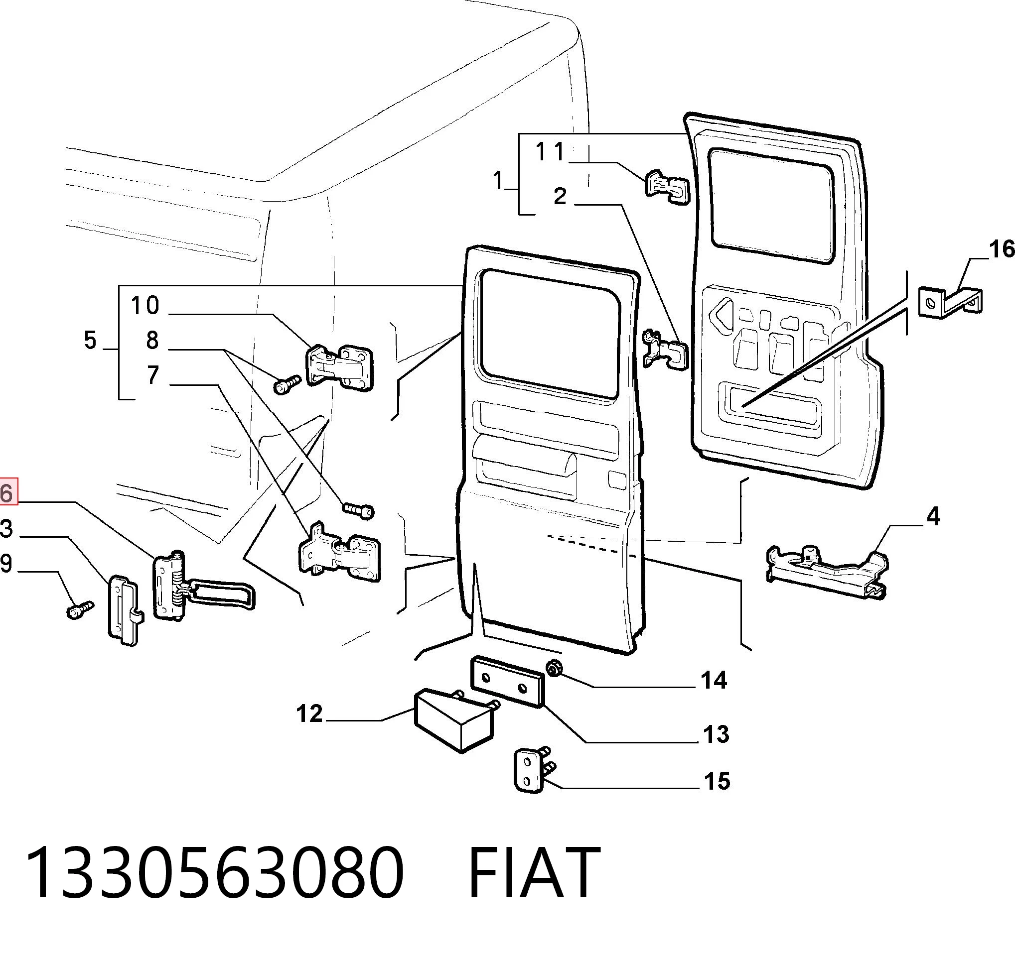 1330563080 Fiat/Alfa/Lancia