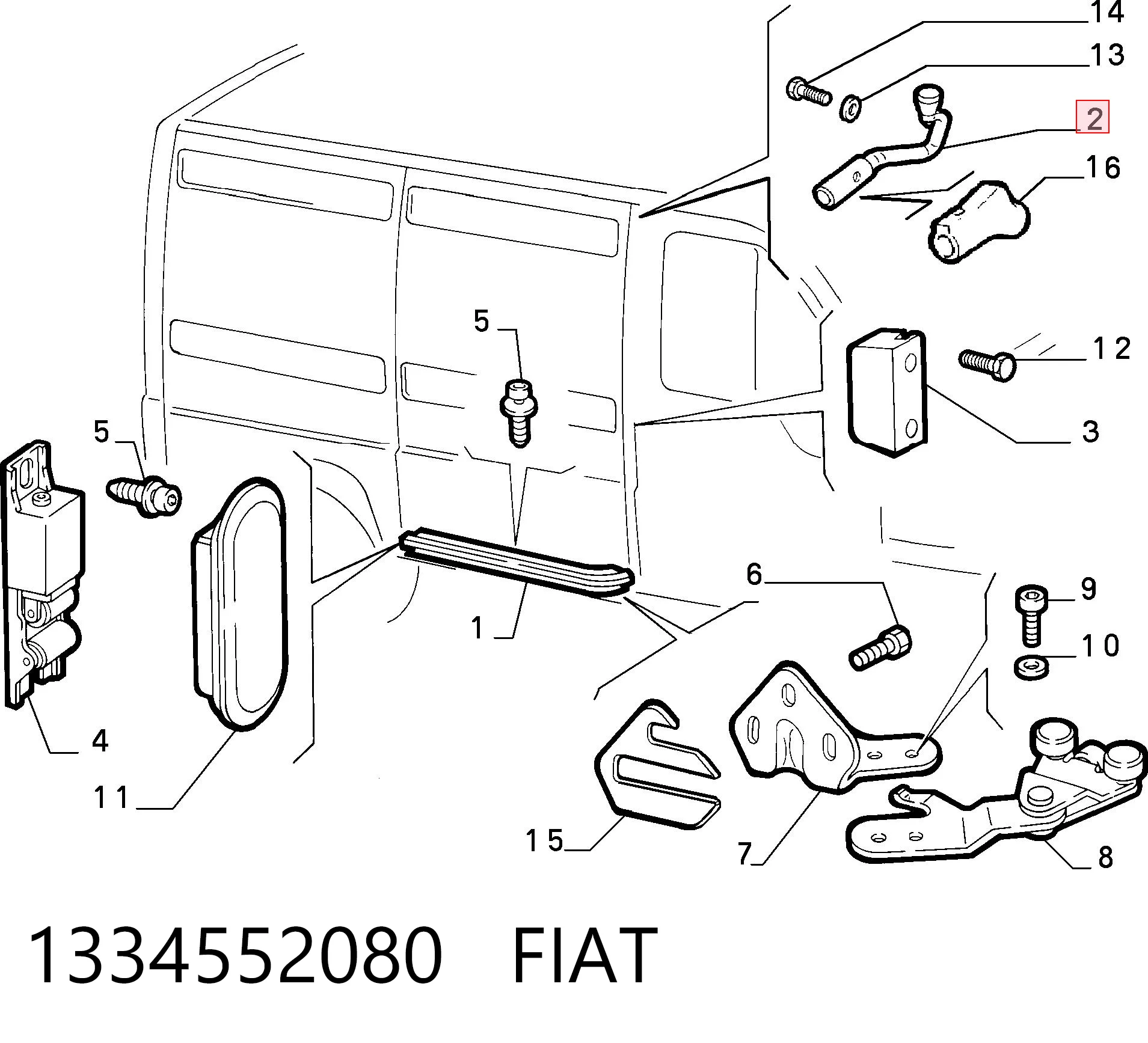 1334552080 Fiat/Alfa/Lancia