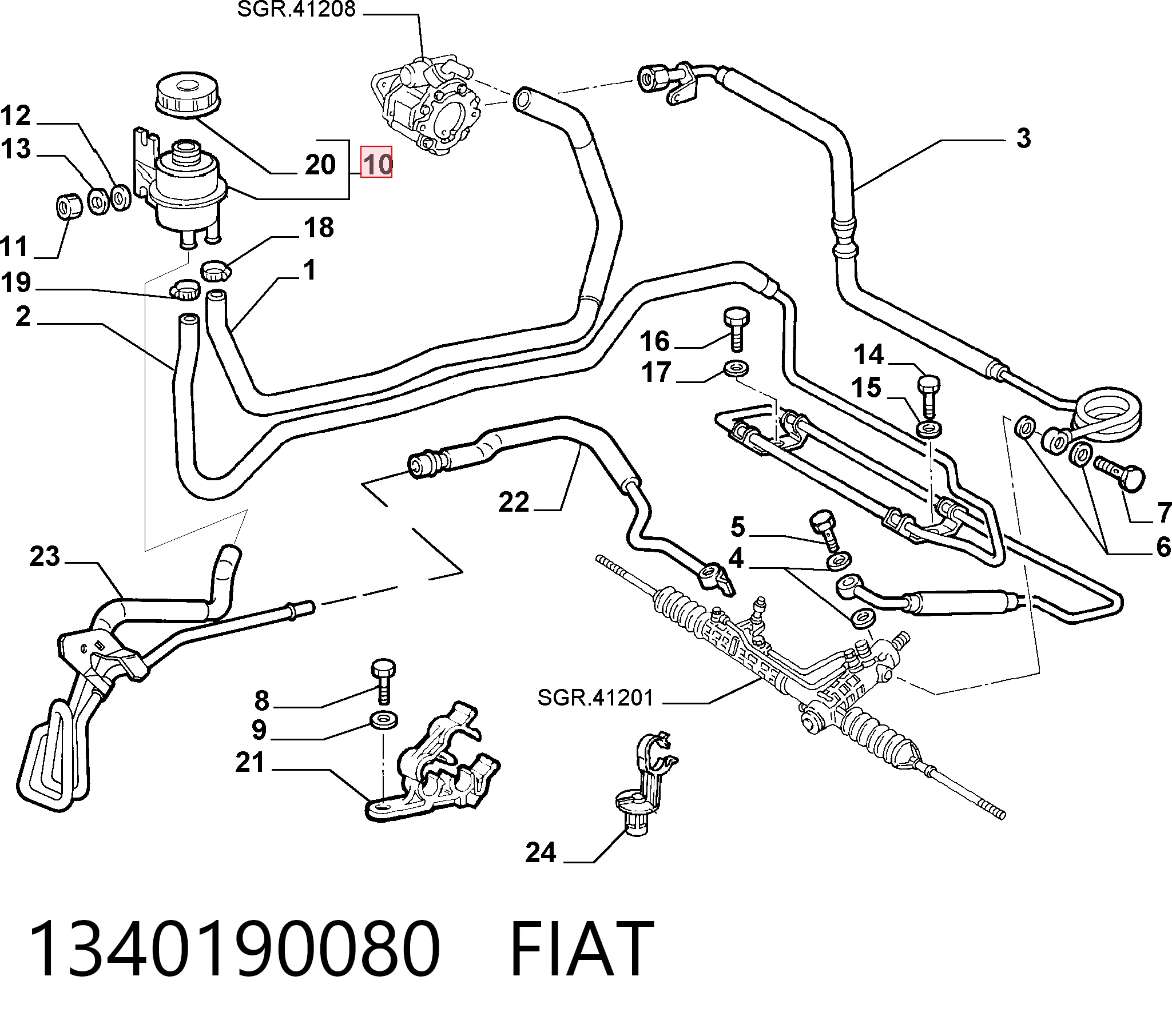 1340190080 Fiat/Alfa/Lancia