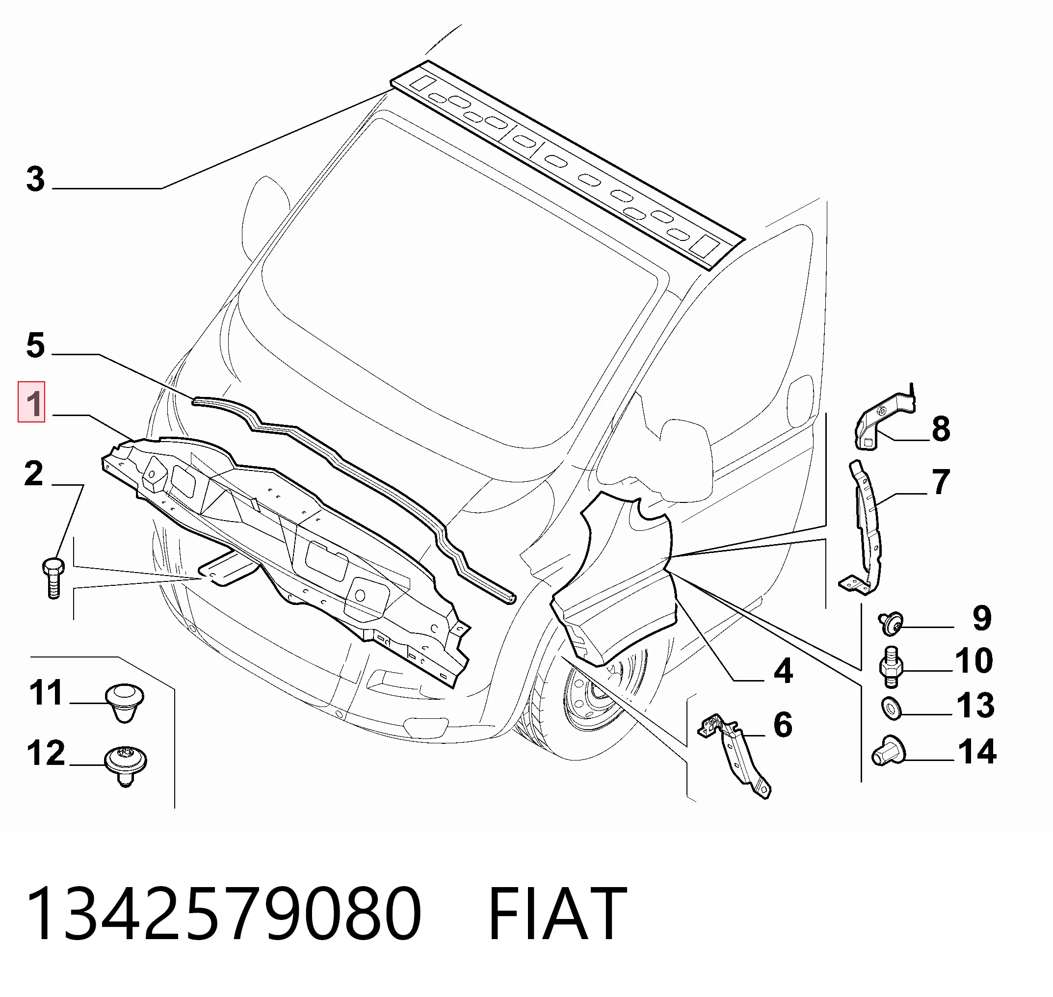 1342579080 Fiat/Alfa/Lancia