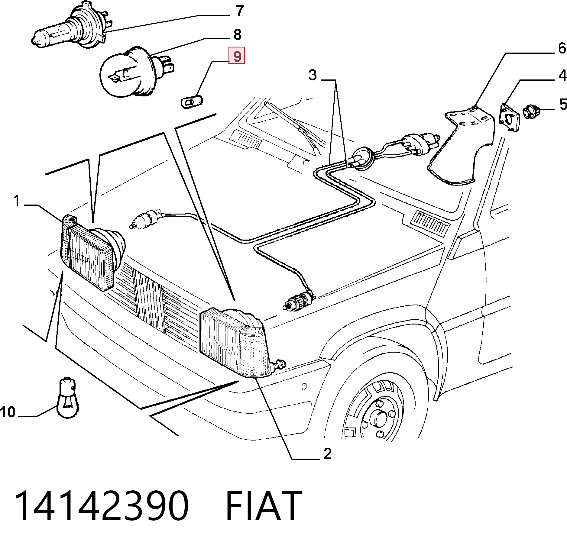 14142390 Fiat/Alfa/Lancia