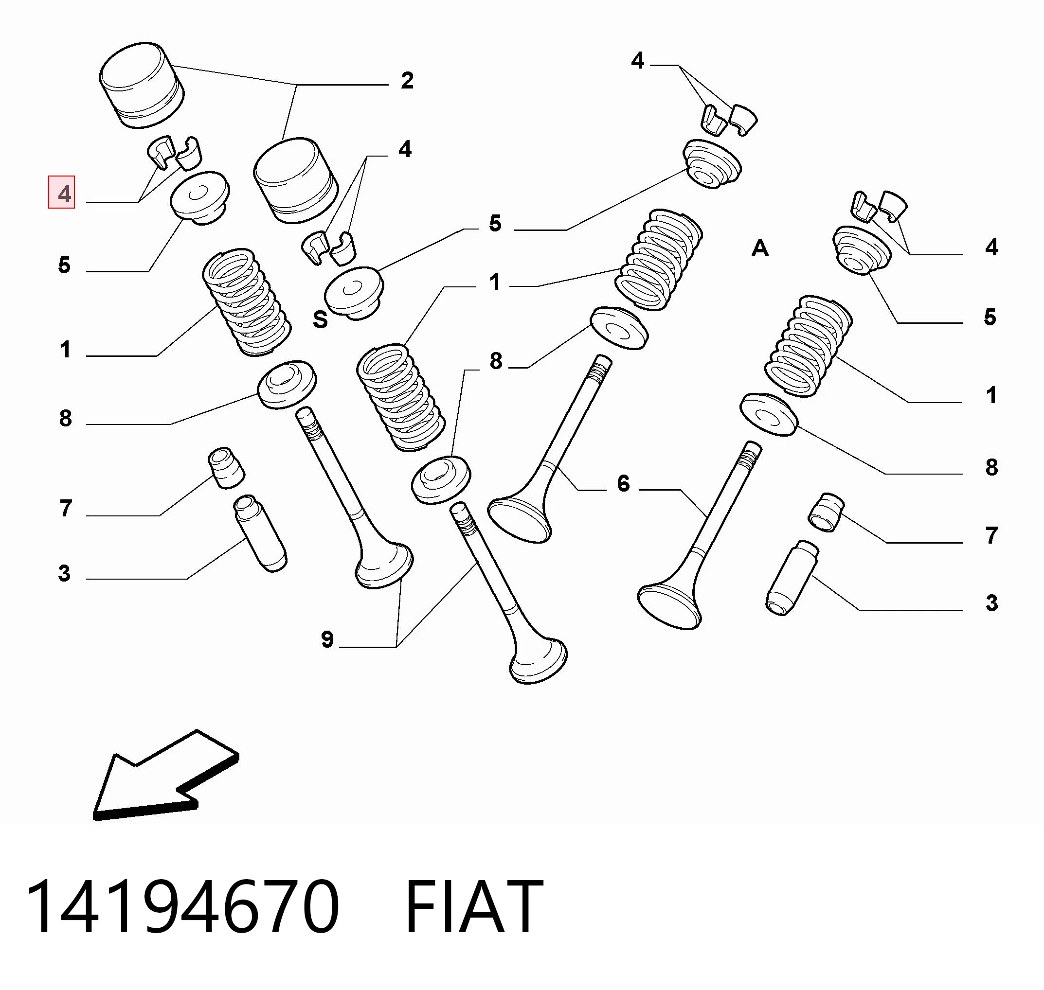 14194670 Fiat/Alfa/Lancia