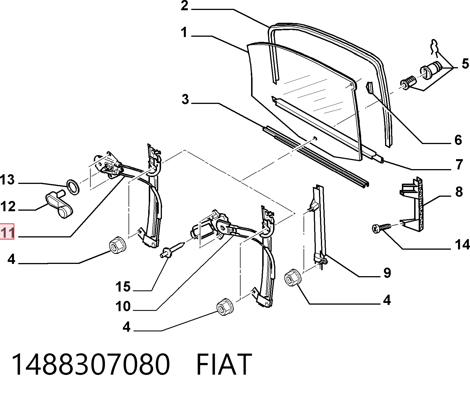 Mecanismo de acionamento de vidro da porta dianteira esquerda Peugeot/Citroen 922190 preço, a partir de 46,01 USD