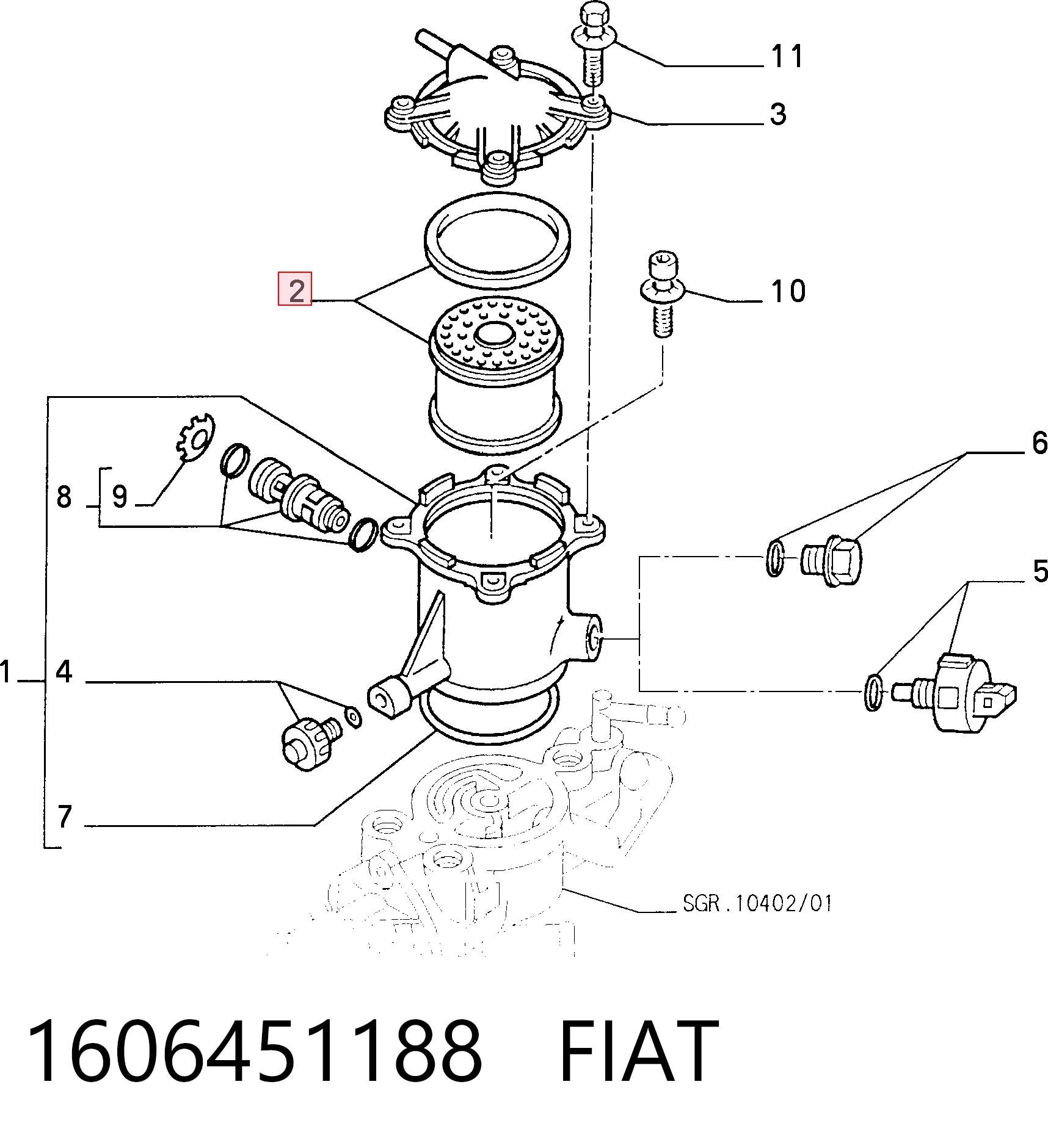 1606451188 Fiat/Alfa/Lancia