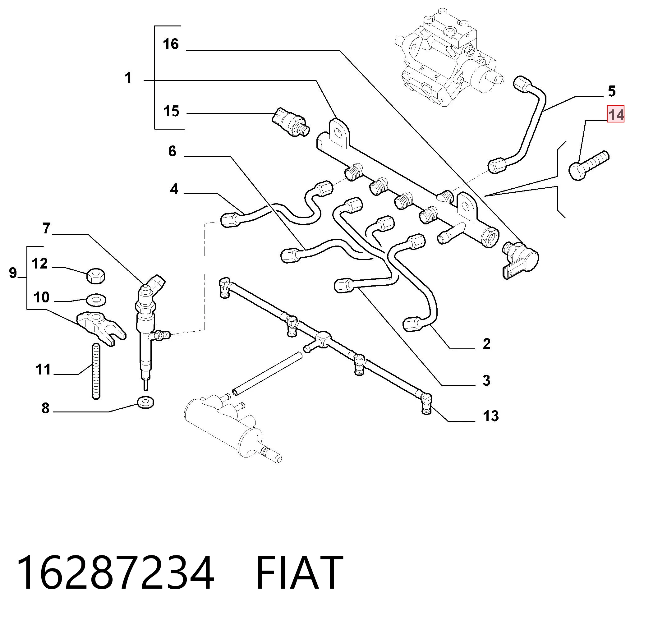 16287234 Fiat/Alfa/Lancia