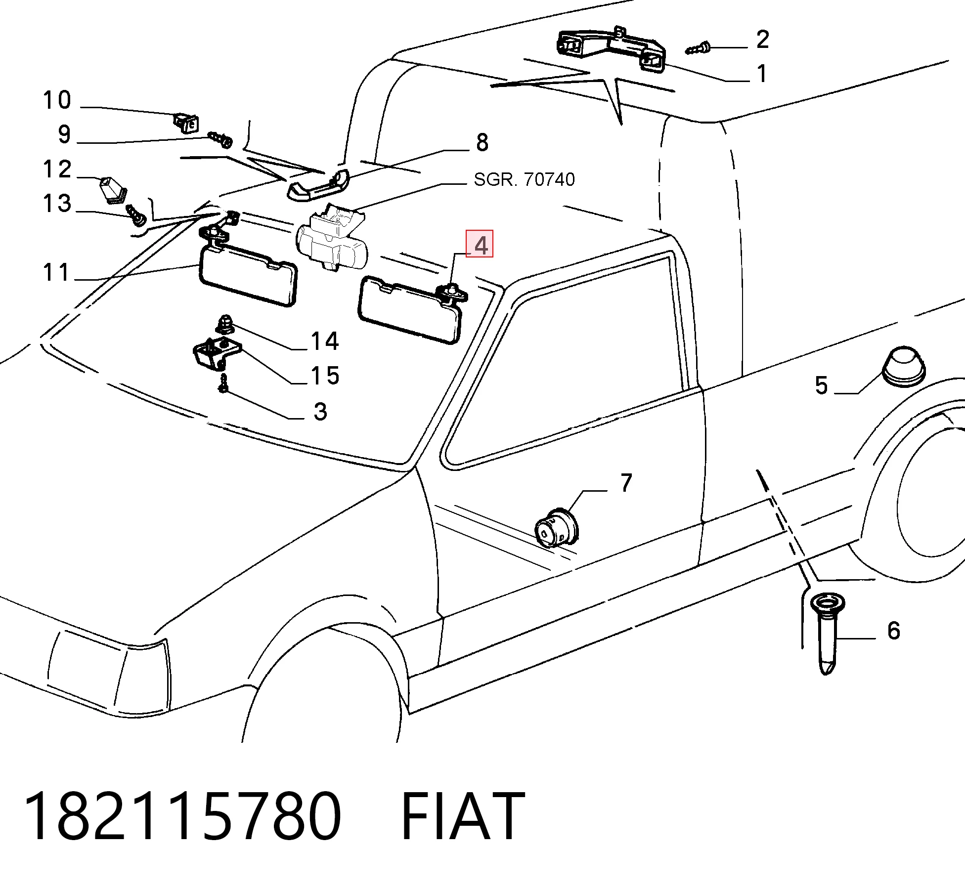 182115780 Fiat/Alfa/Lancia