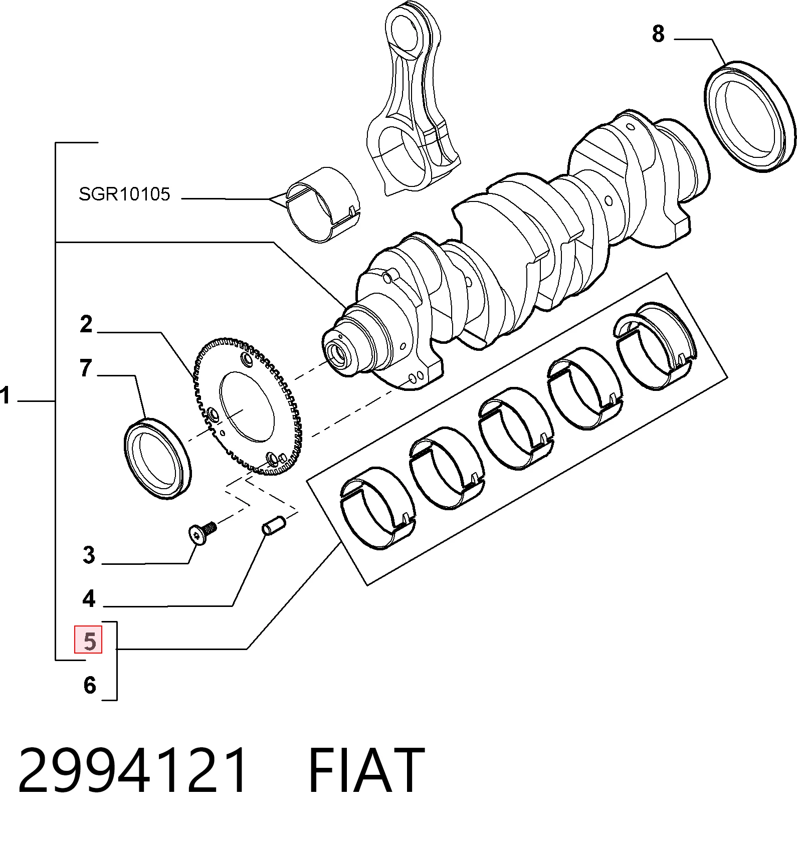 2994121 Fiat/Alfa/Lancia