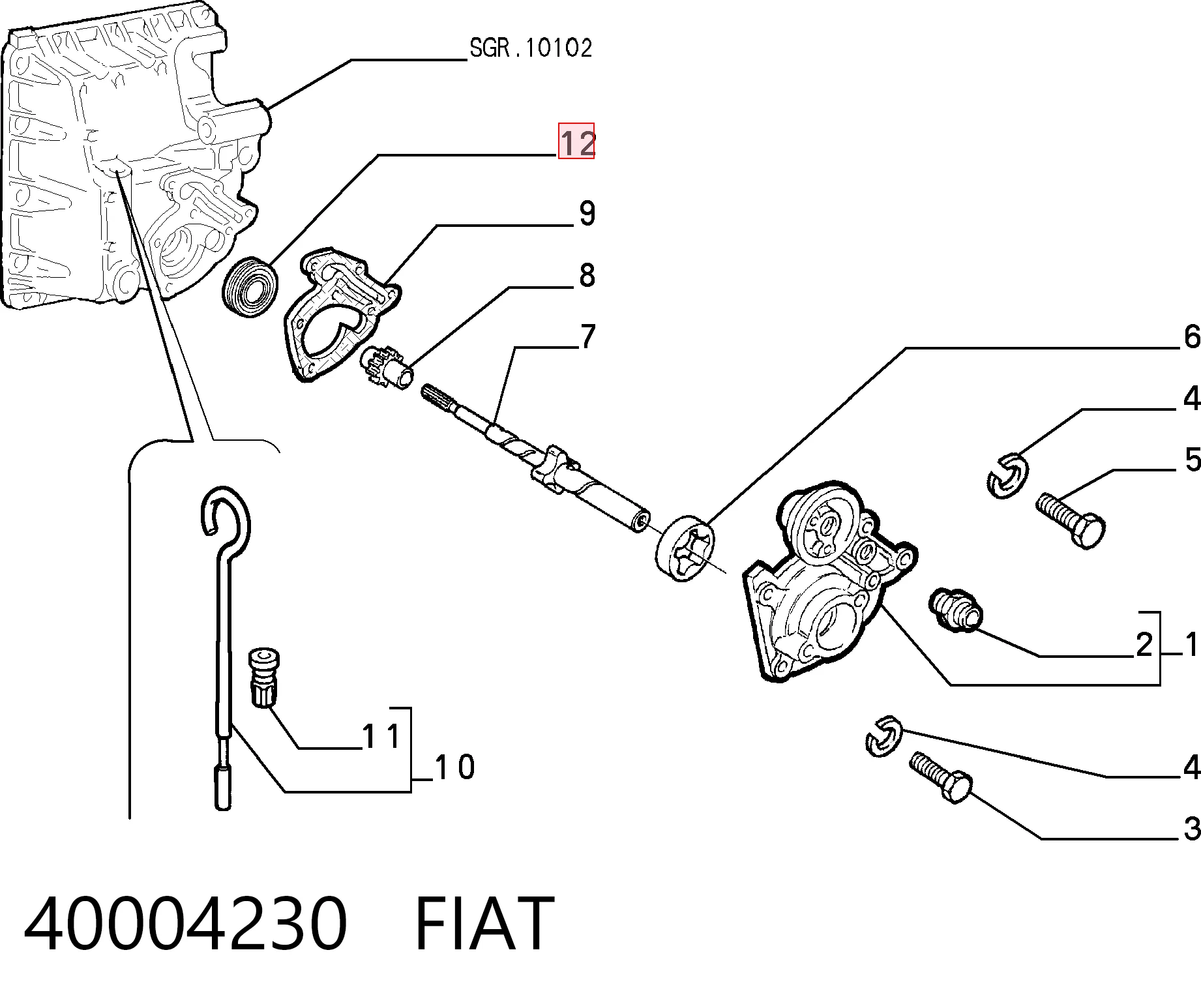 40004230 Fiat/Alfa/Lancia