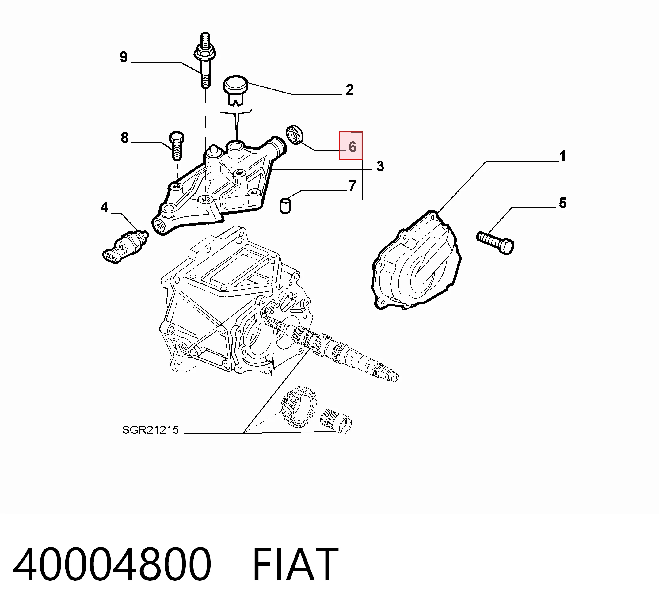 Compre F4204 Musashi Bucim de bomba de óleo da Caixa Automática de Mudança