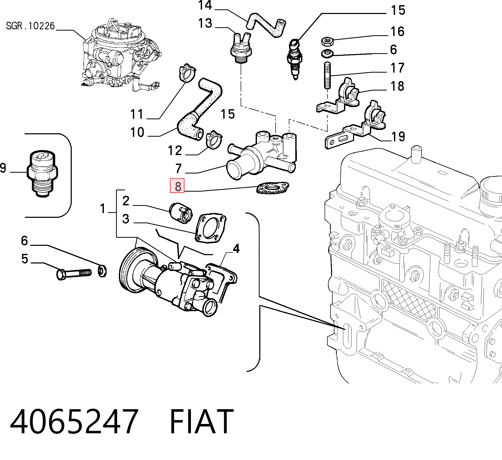 4065247 Fiat/Alfa/Lancia