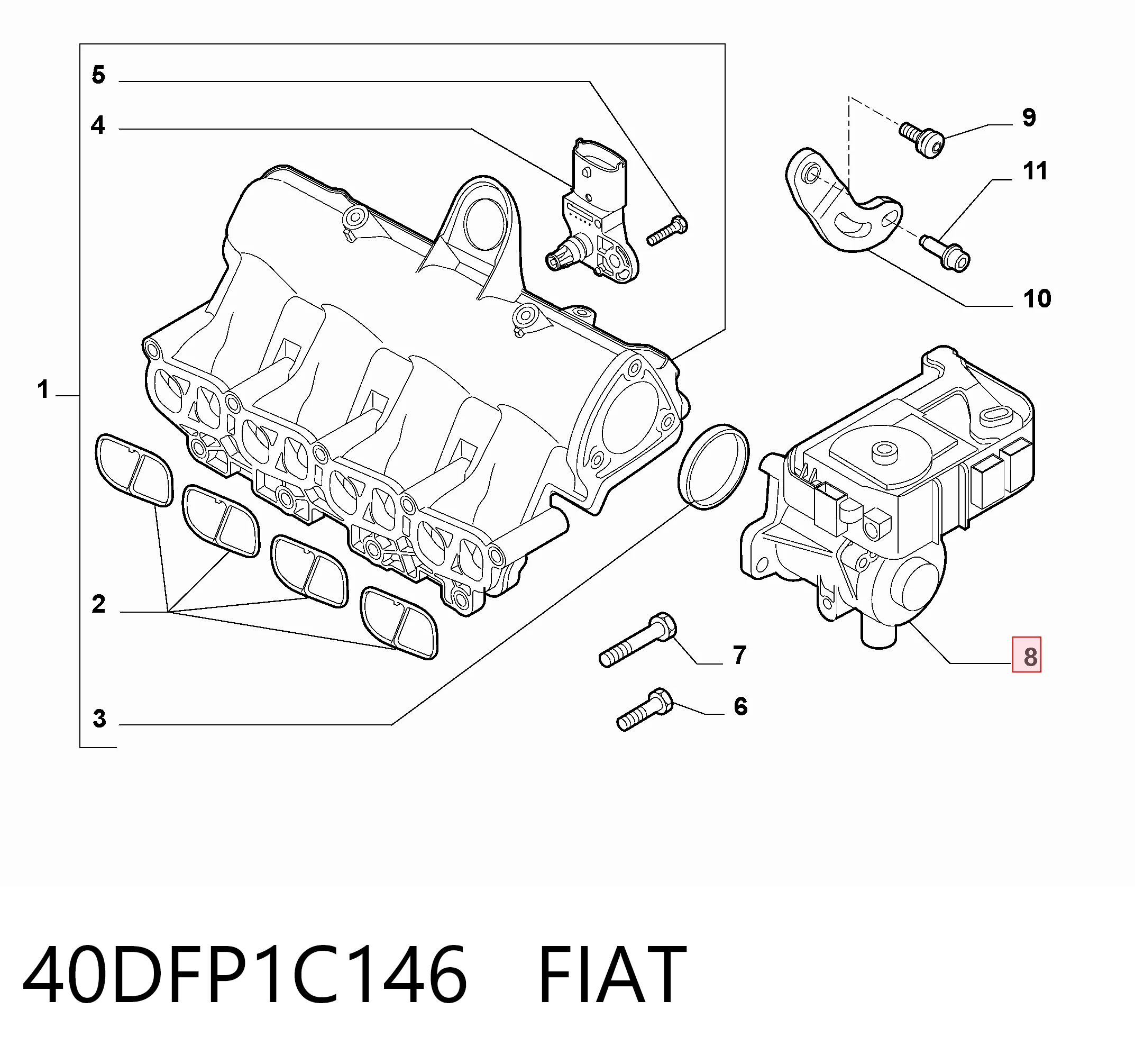 Válvula de borboleta montada Fiat Tipo preço, a partir de 21,94 USD