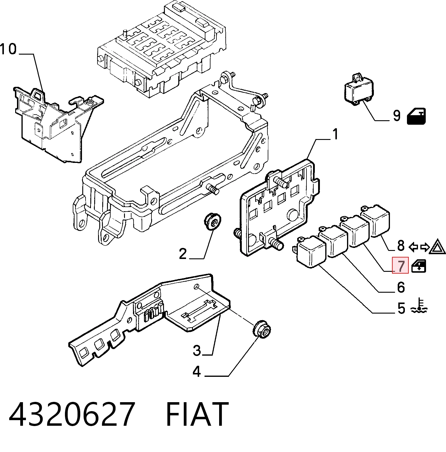 4320627 Fiat/Alfa/Lancia