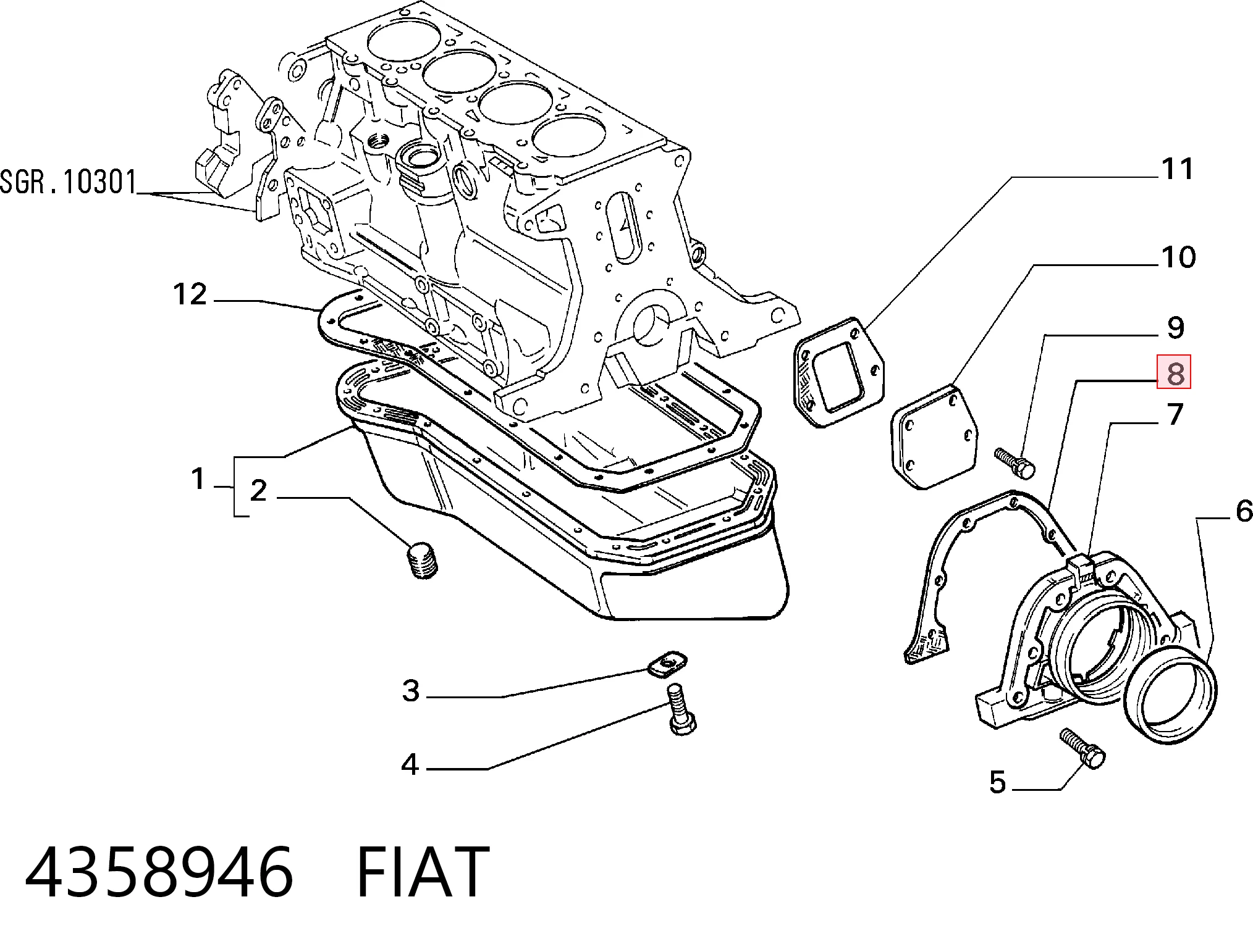 4358946 Fiat/Alfa/Lancia