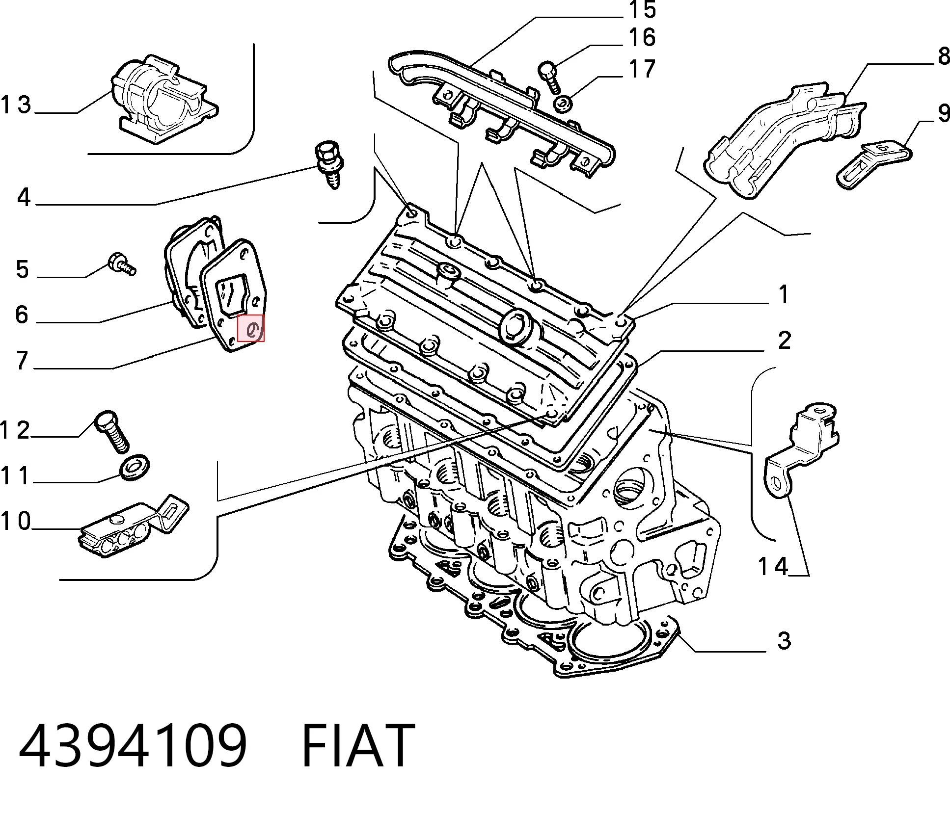 4394109 Fiat/Alfa/Lancia