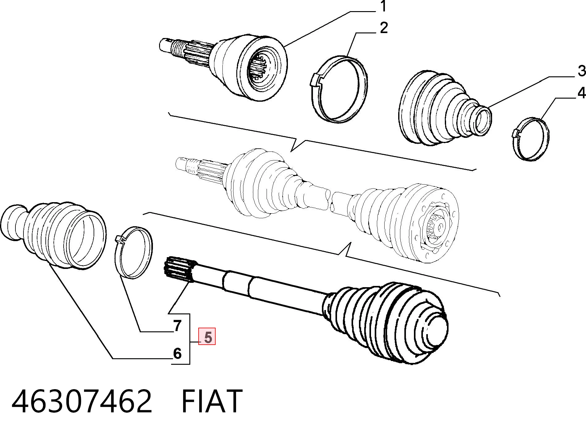 46307462 Fiat/Alfa/Lancia