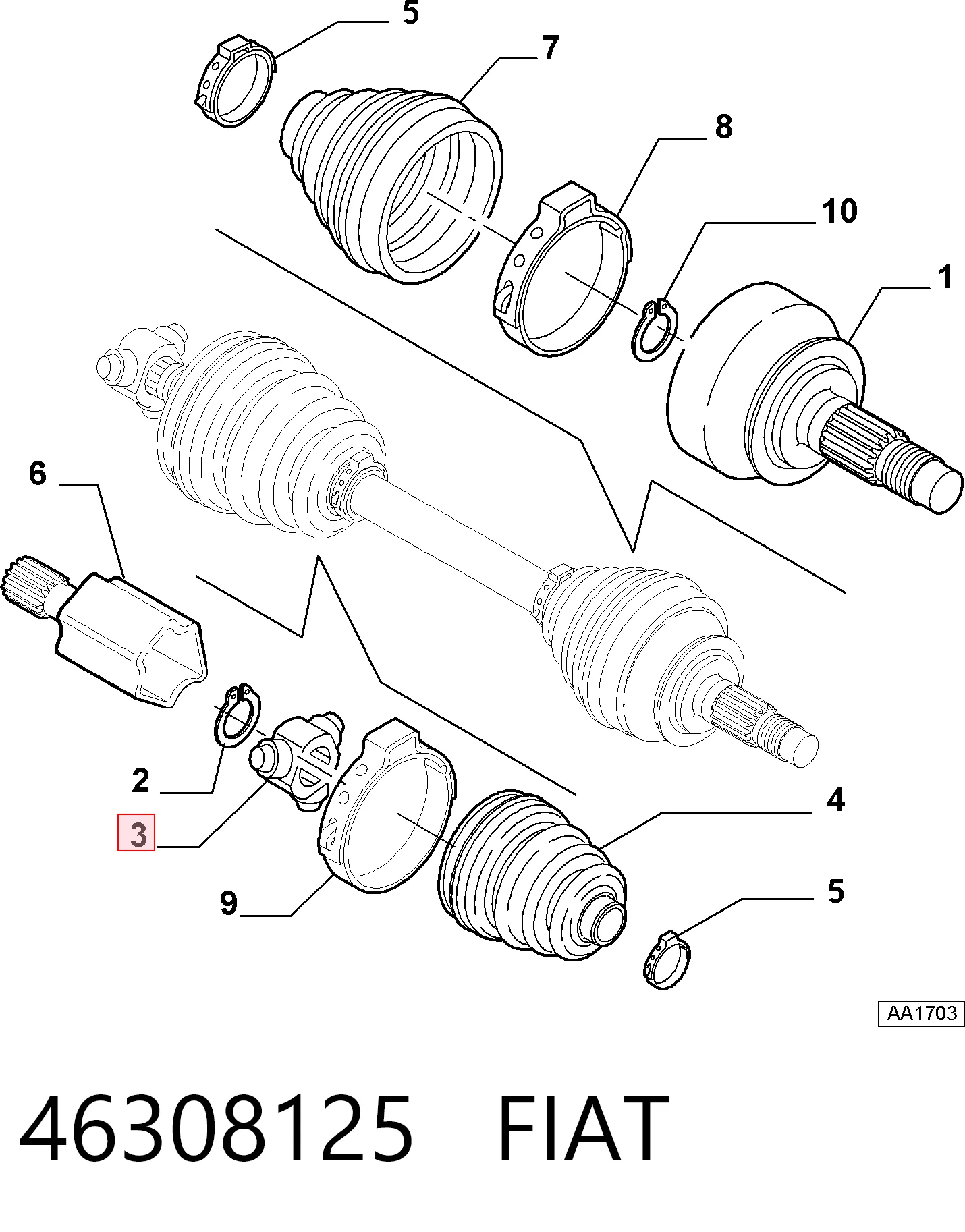 para Ford Connect (TC7)