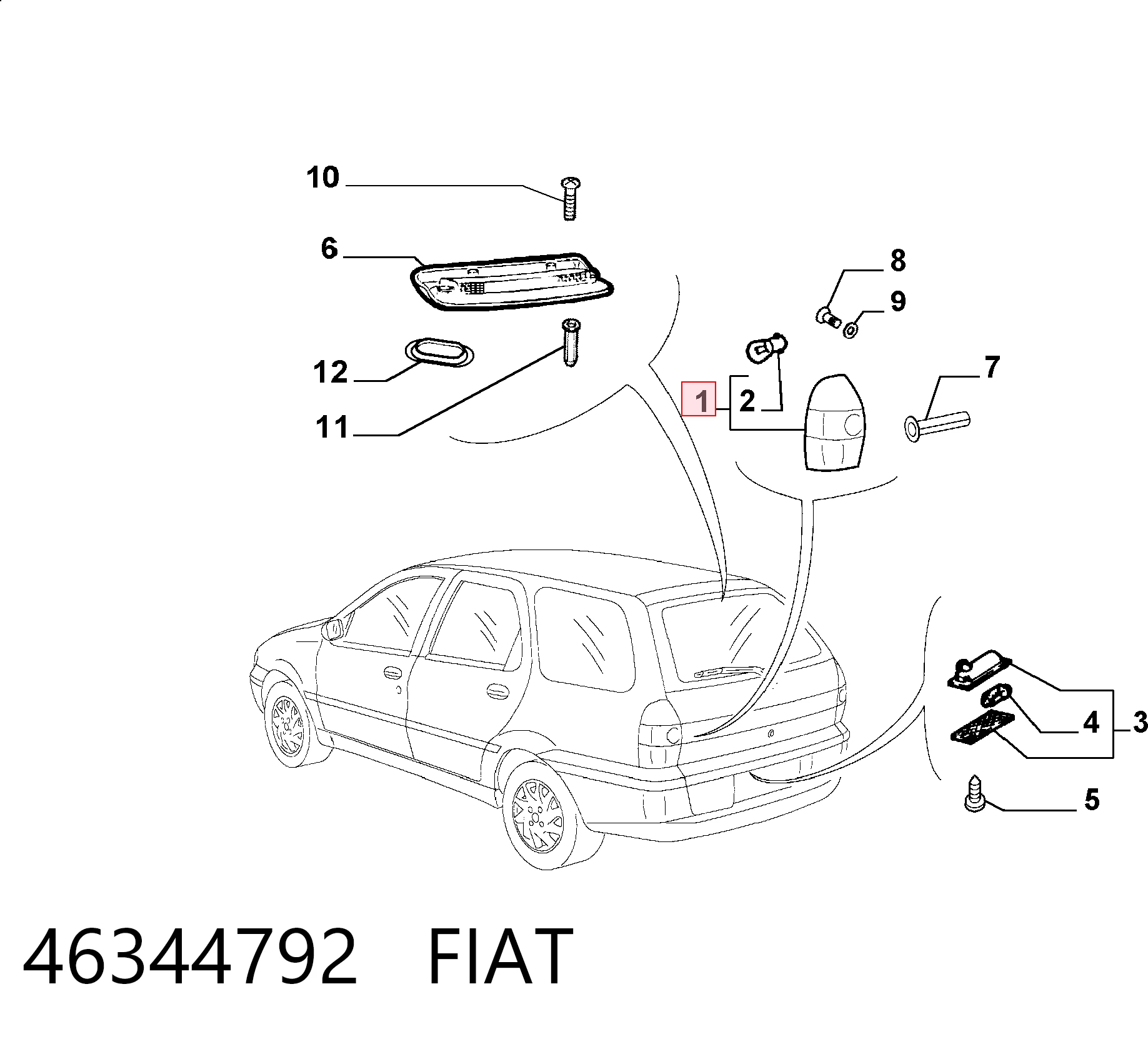 46344792 Fiat/Alfa/Lancia