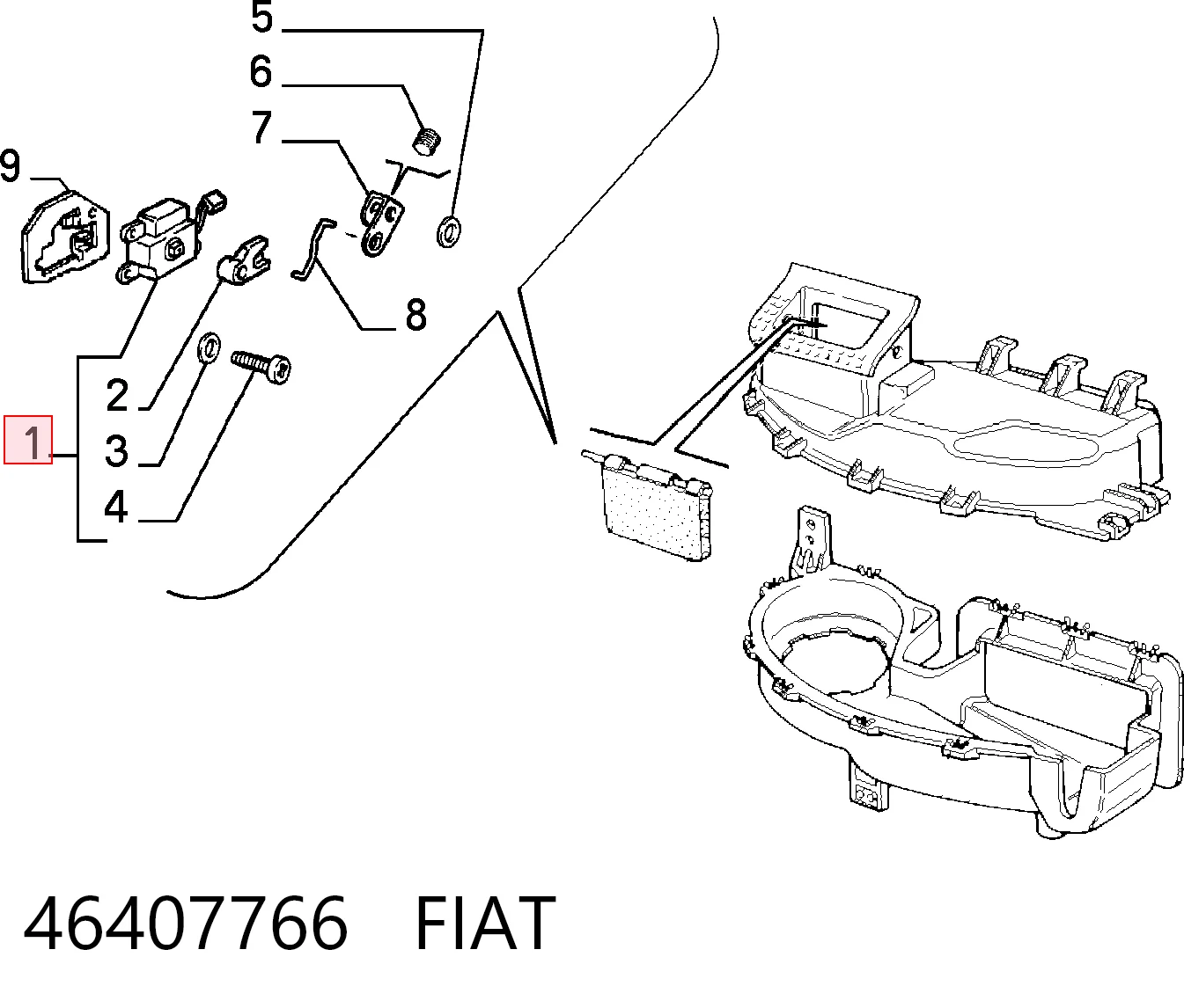 46407766 Fiat/Alfa/Lancia