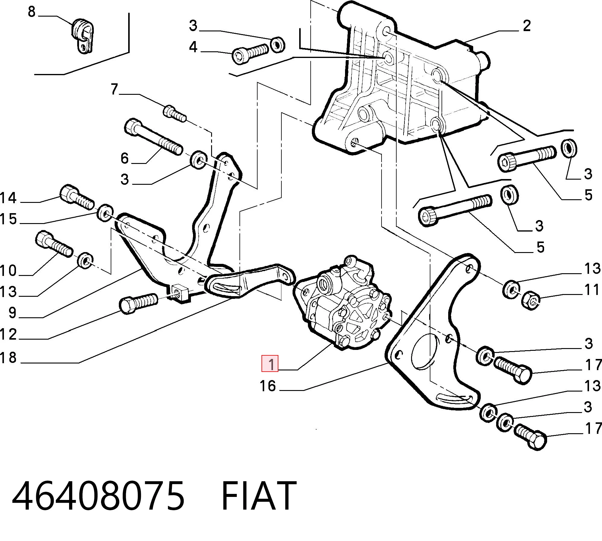 46408075 Fiat/Alfa/Lancia