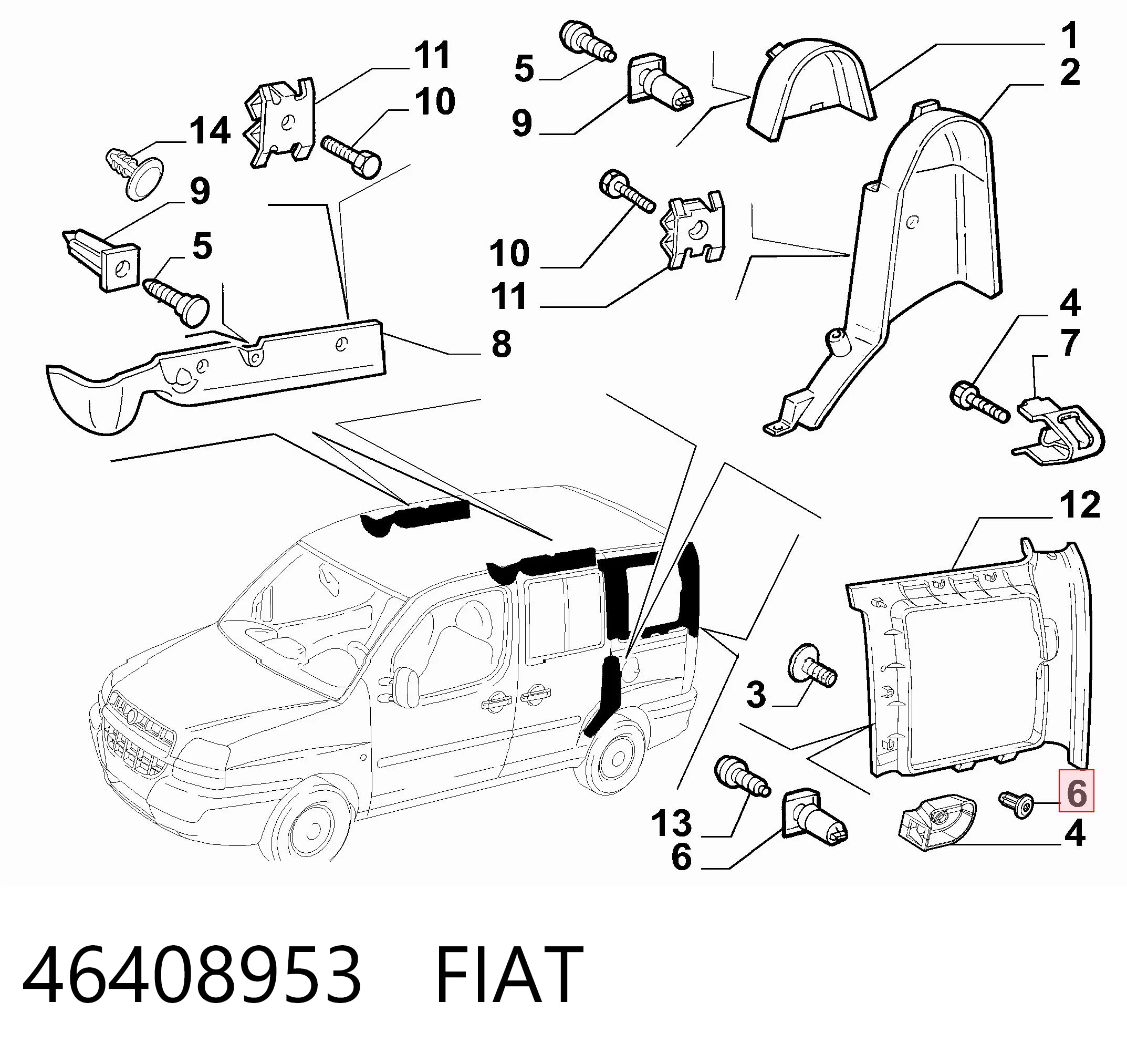 46408953 Fiat/Alfa/Lancia 