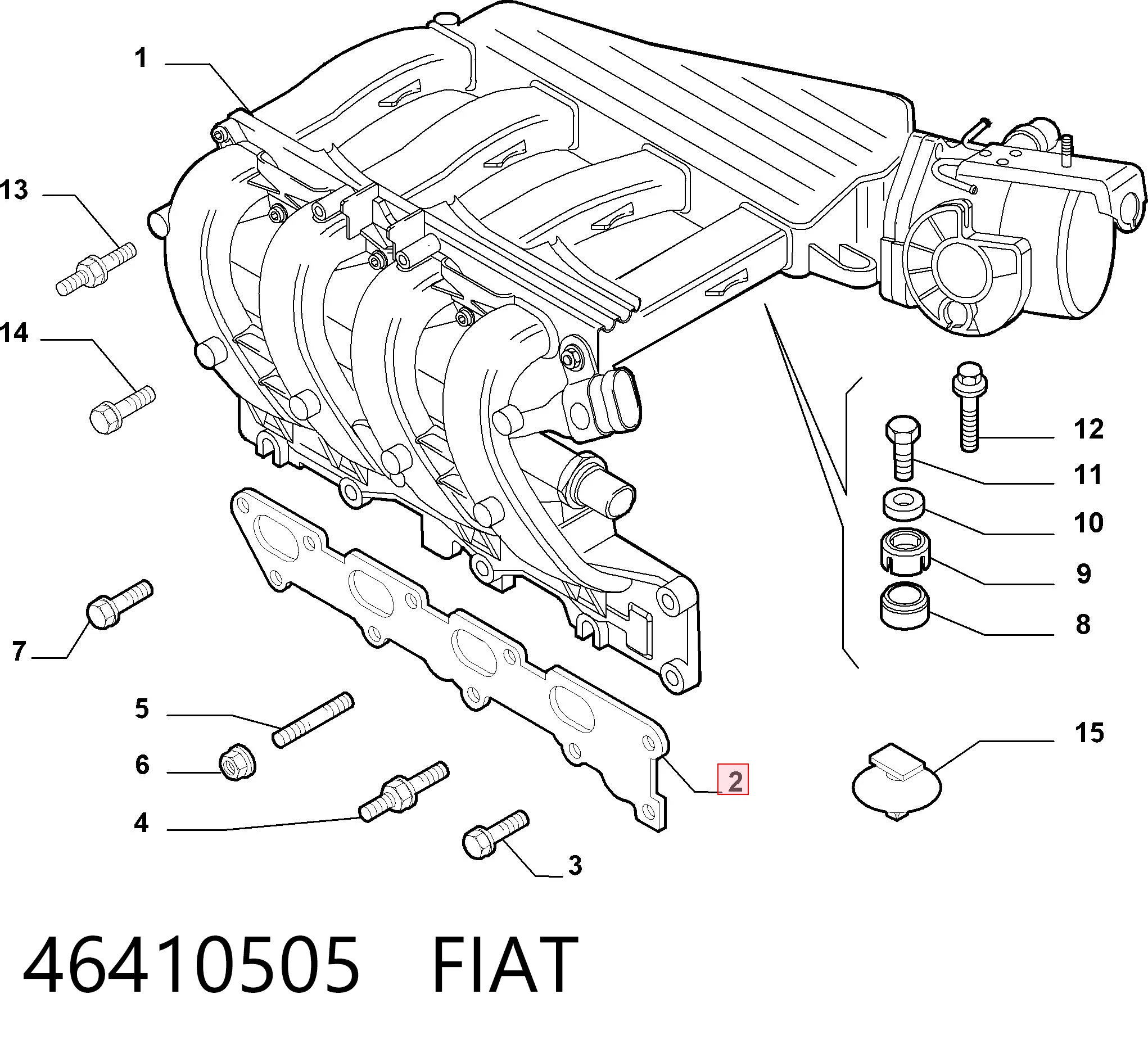 46410505 Fiat/Alfa/Lancia