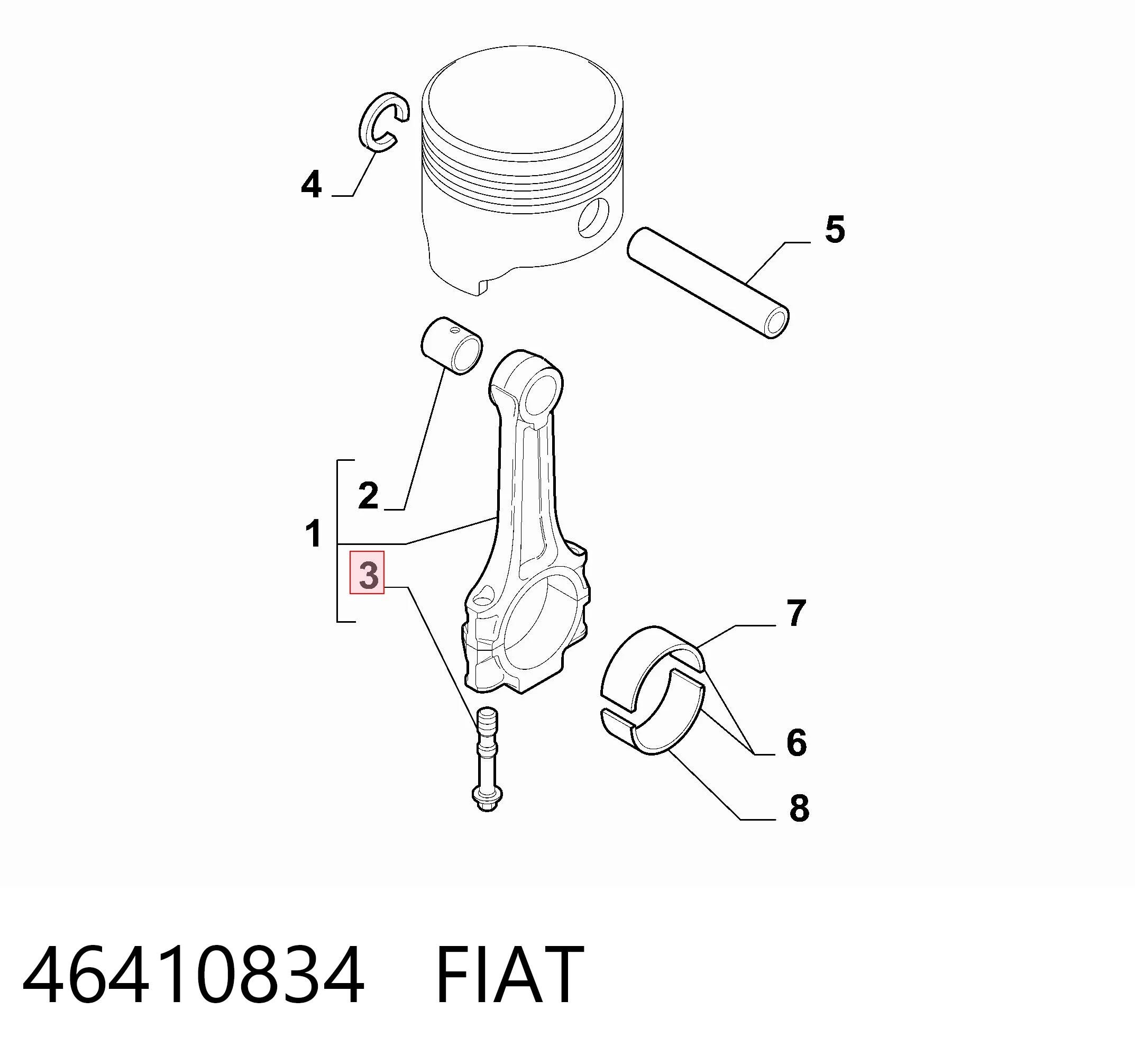 46410834 Fiat/Alfa/Lancia