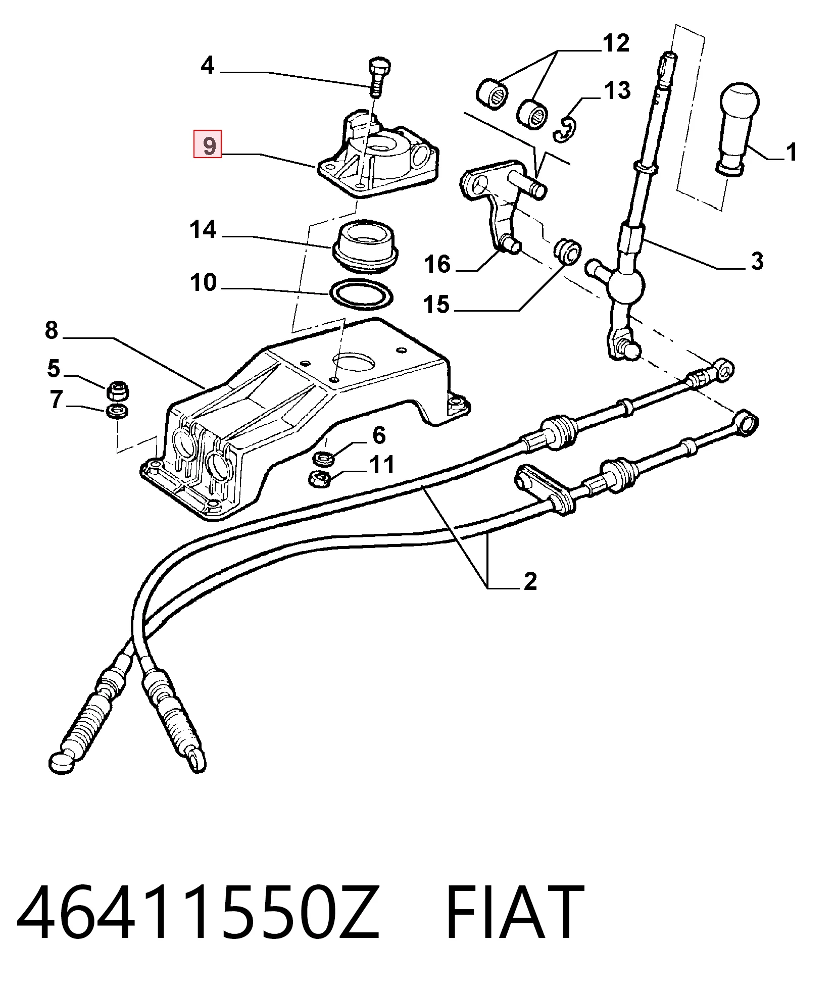 46411550Z Fiat/Alfa/Lancia