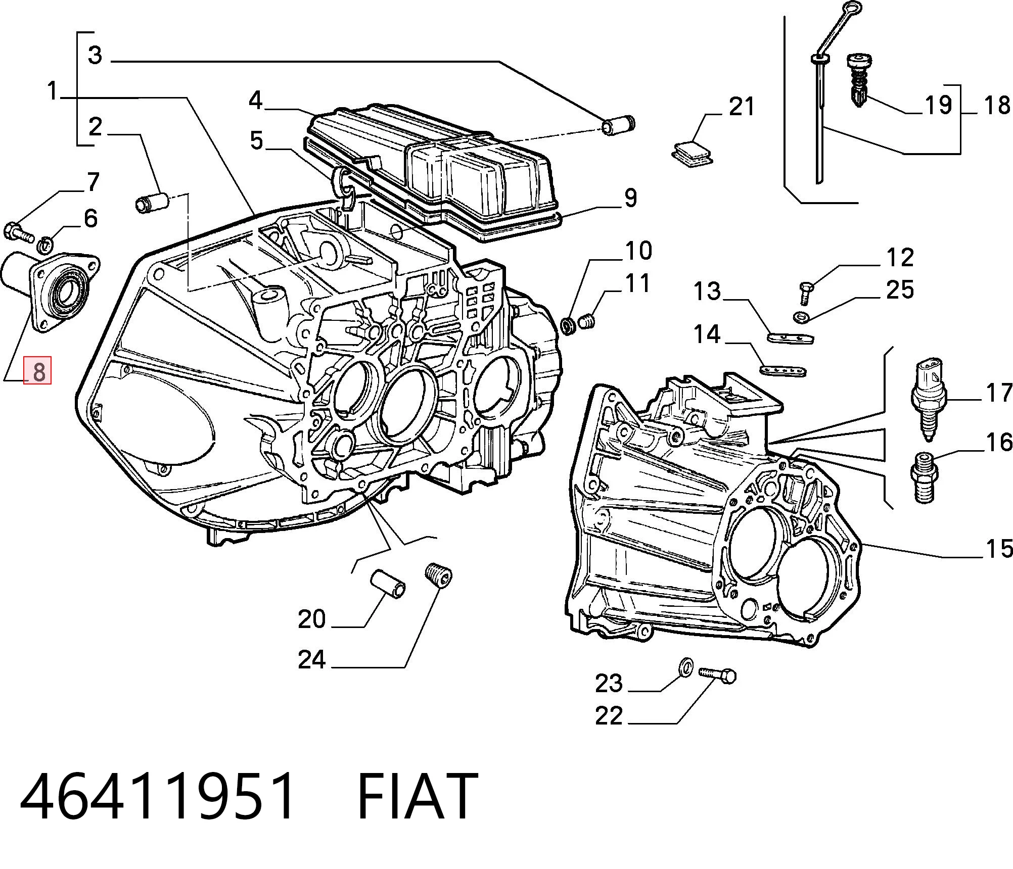 46411951 Fiat/Alfa/Lancia