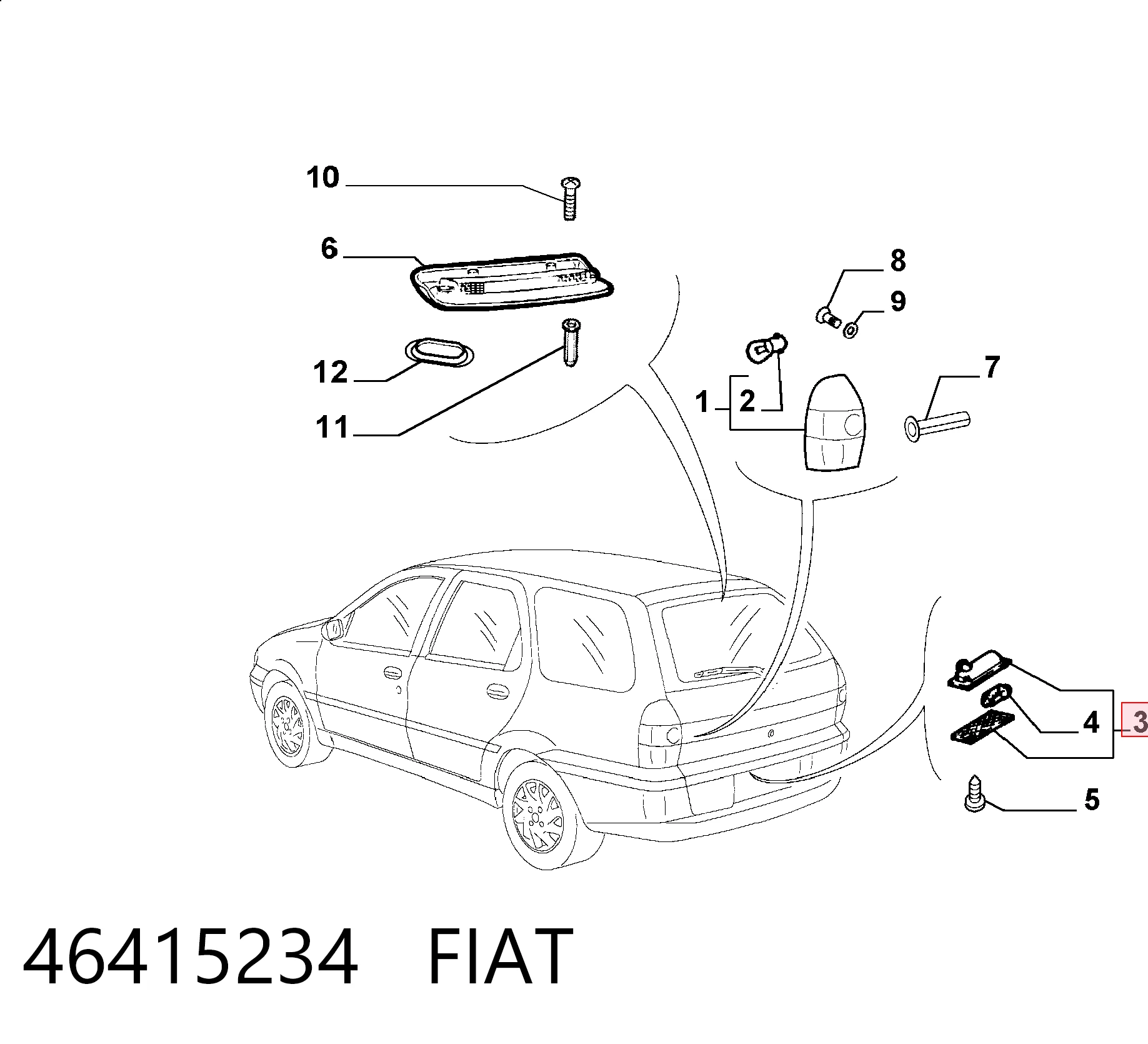 46415234 Fiat/Alfa/Lancia