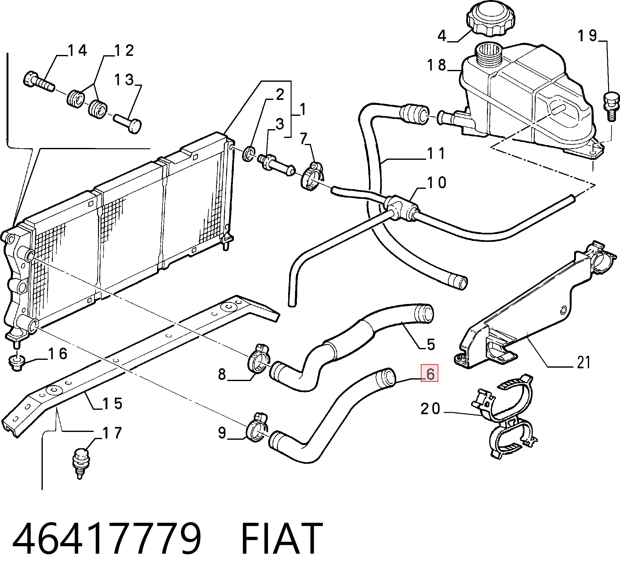 46417779 Fiat/Alfa/Lancia
