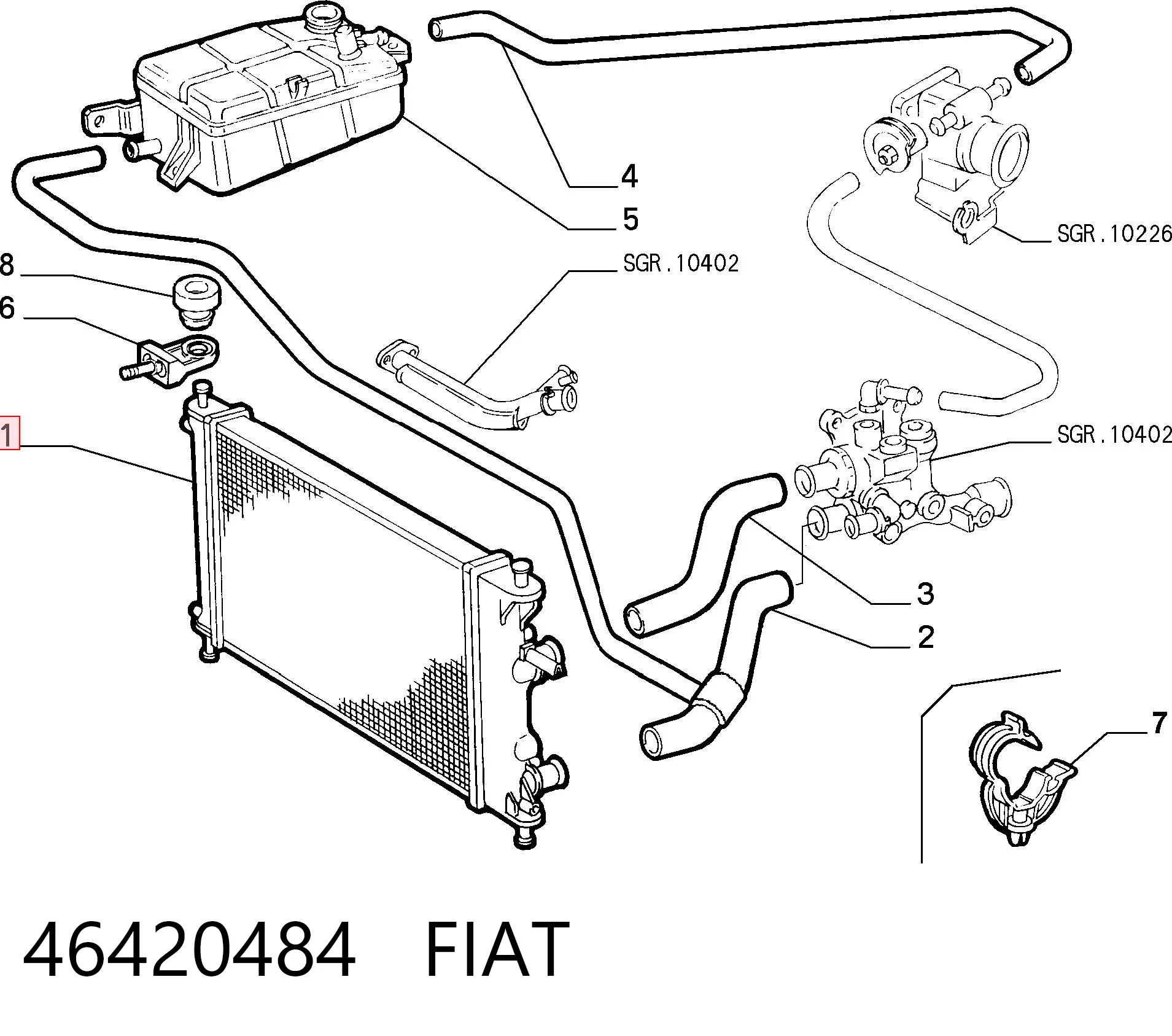 46420484 Fiat/Alfa/Lancia