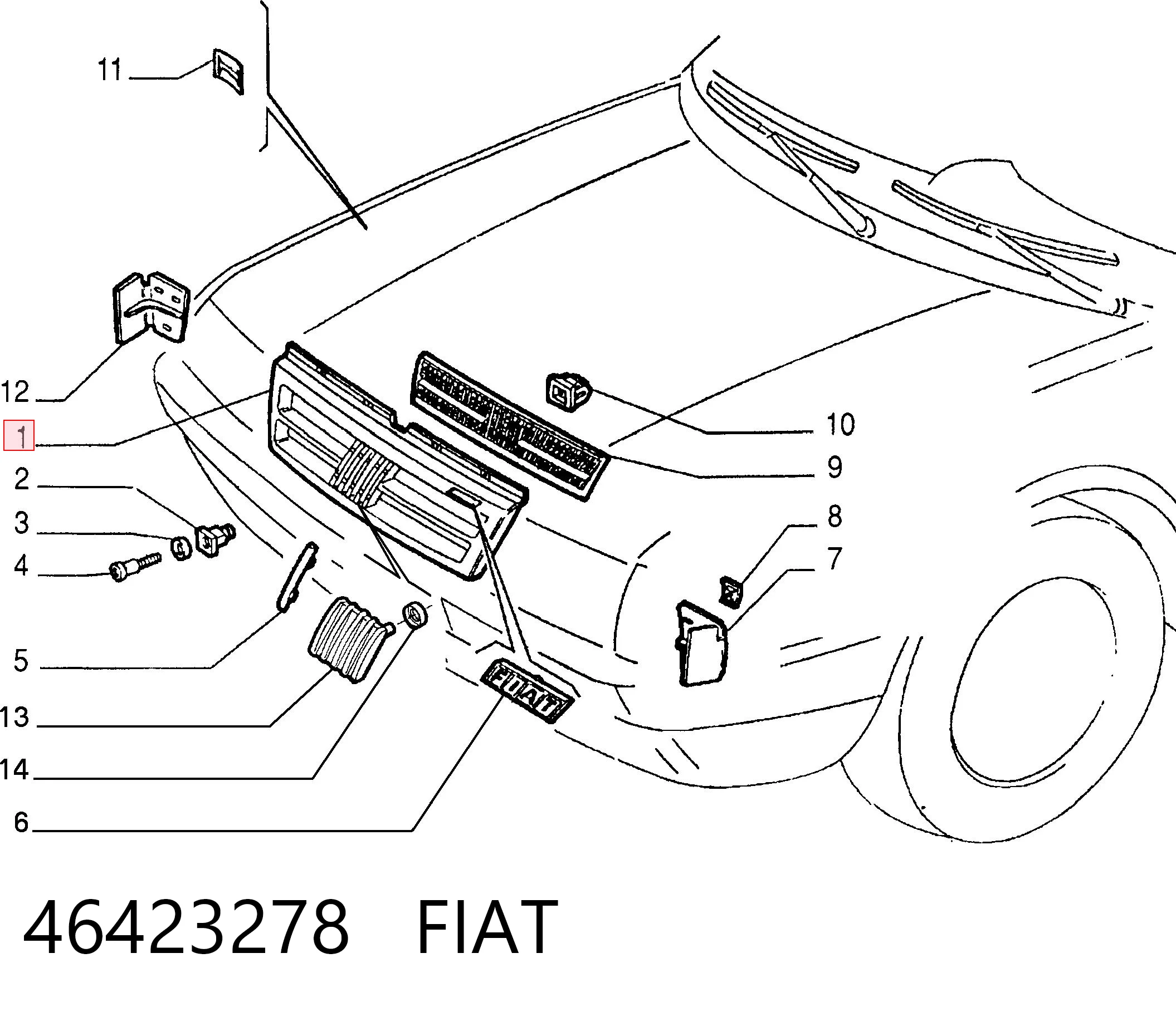 46423278 Fiat/Alfa/Lancia
