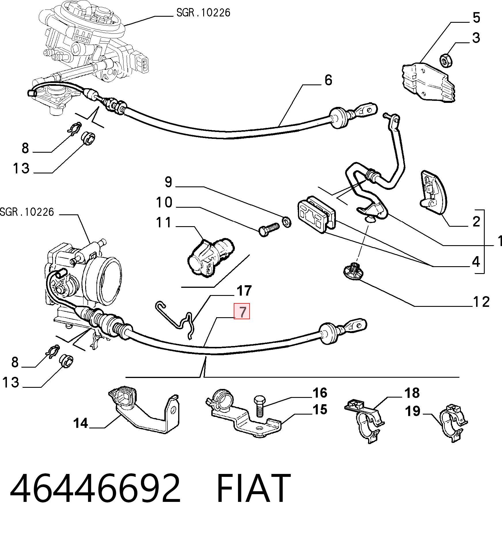 46446692 Fiat/Alfa/Lancia