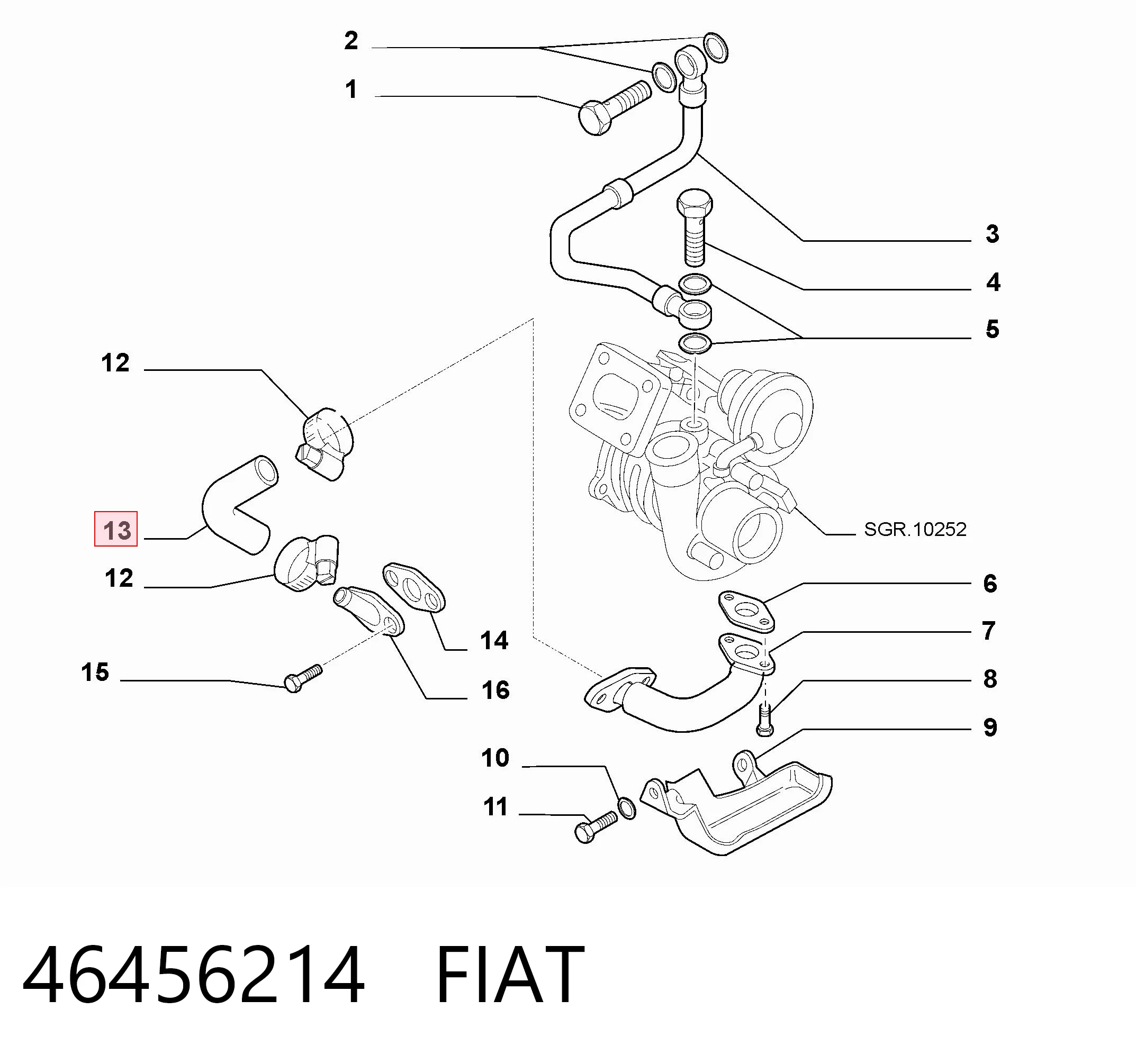 46456214 Fiat/Alfa/Lancia