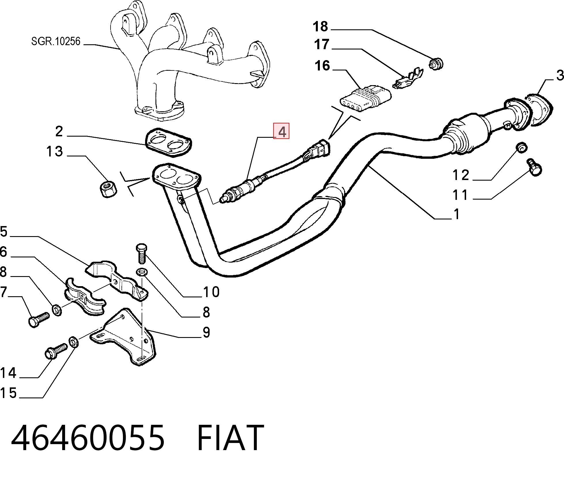 46460055 Fiat/Alfa/Lancia