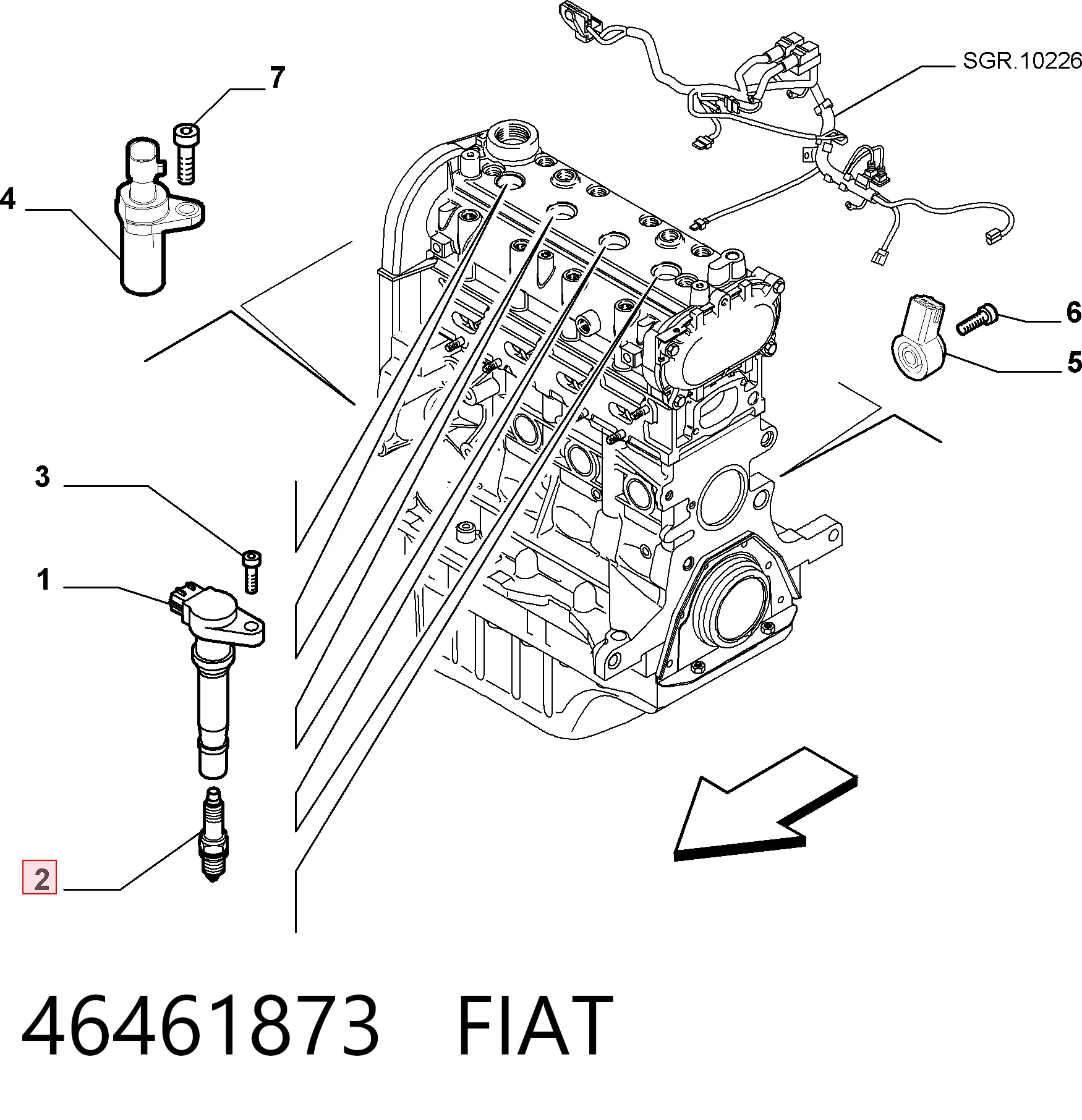 46461873 Fiat/Alfa/Lancia